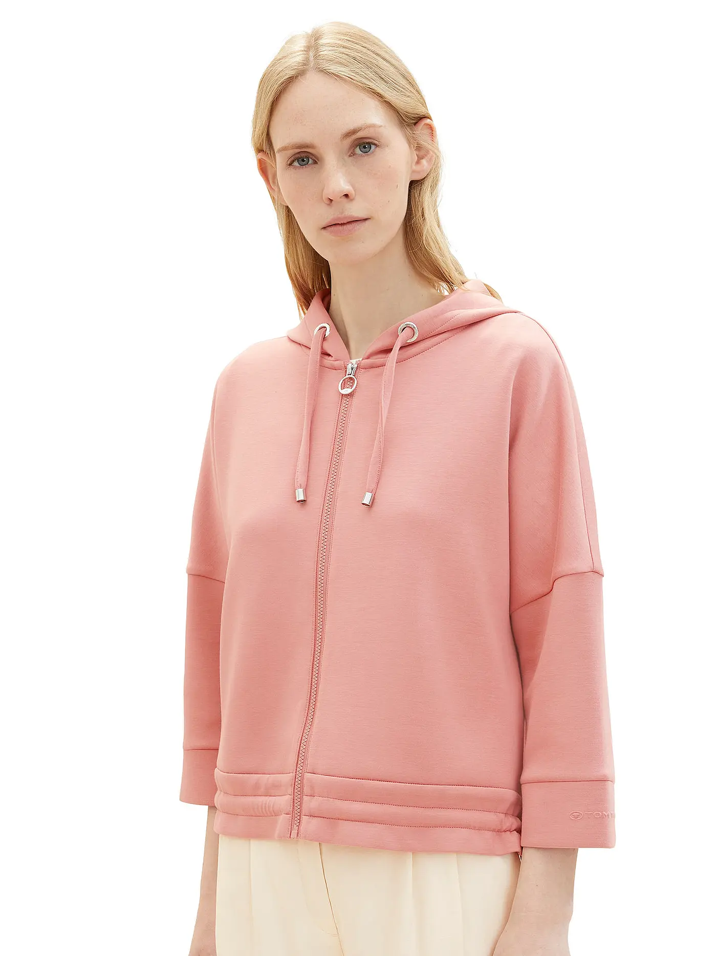 TOM TAILOR | Sweatjacke | rosa