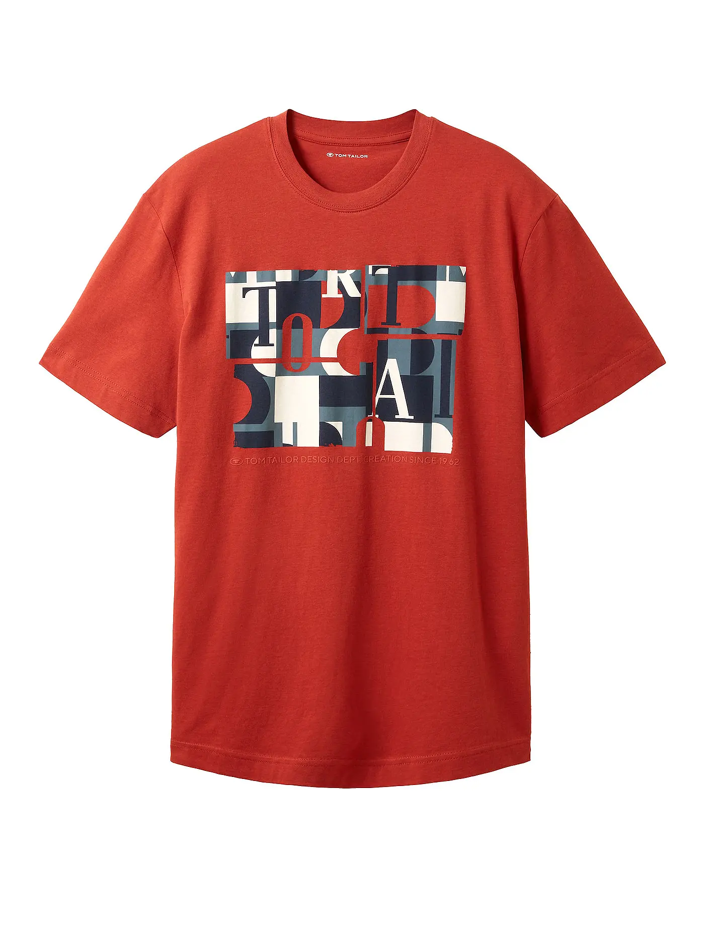TOM TAILOR | T-Shirt | rot