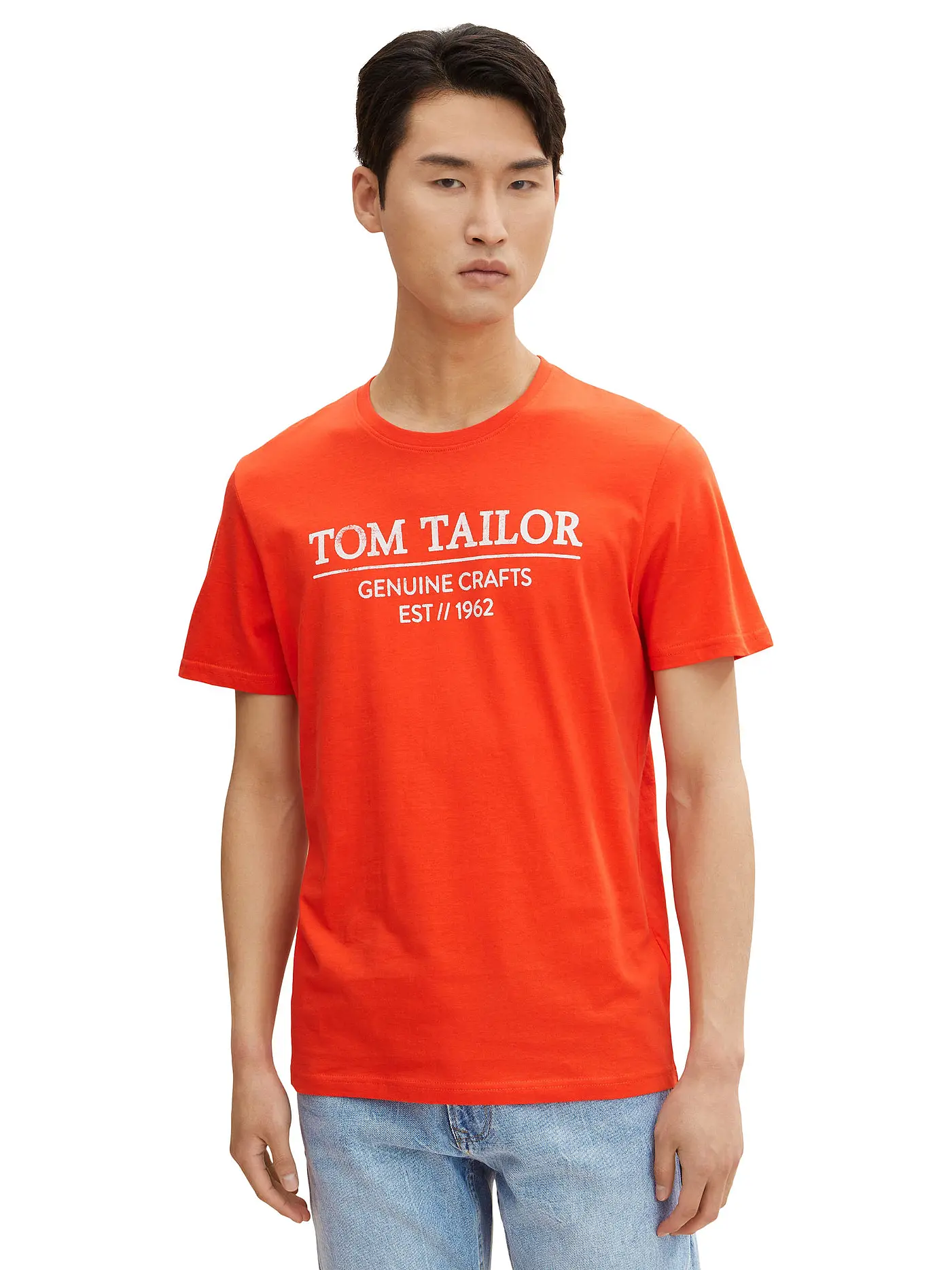 TOM TAILOR | T-Shirt | rot