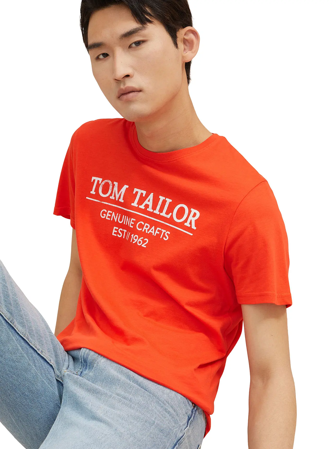 TOM TAILOR | T-Shirt | rot