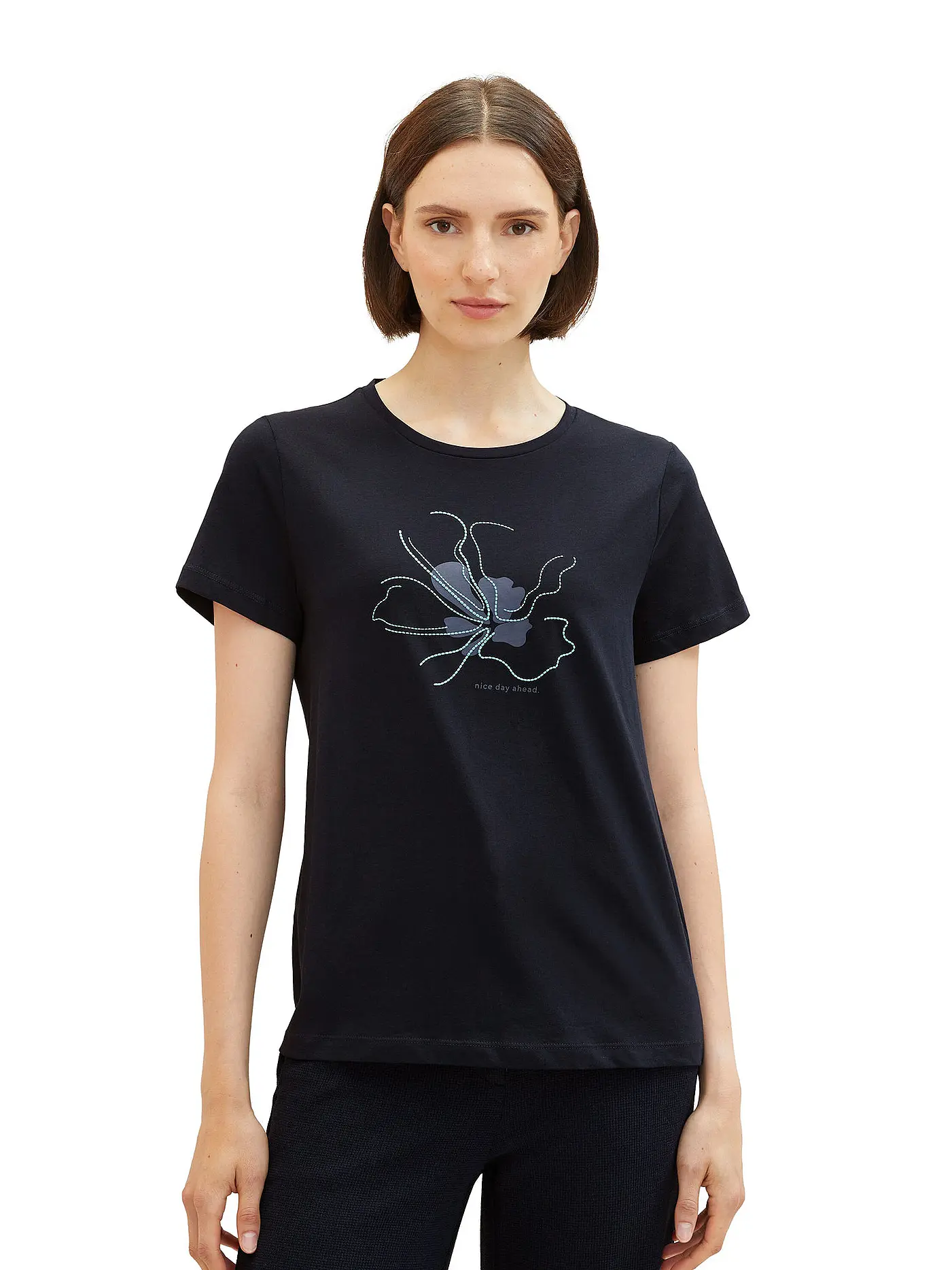 TOM TAILOR | T-Shirt | dunkelblau