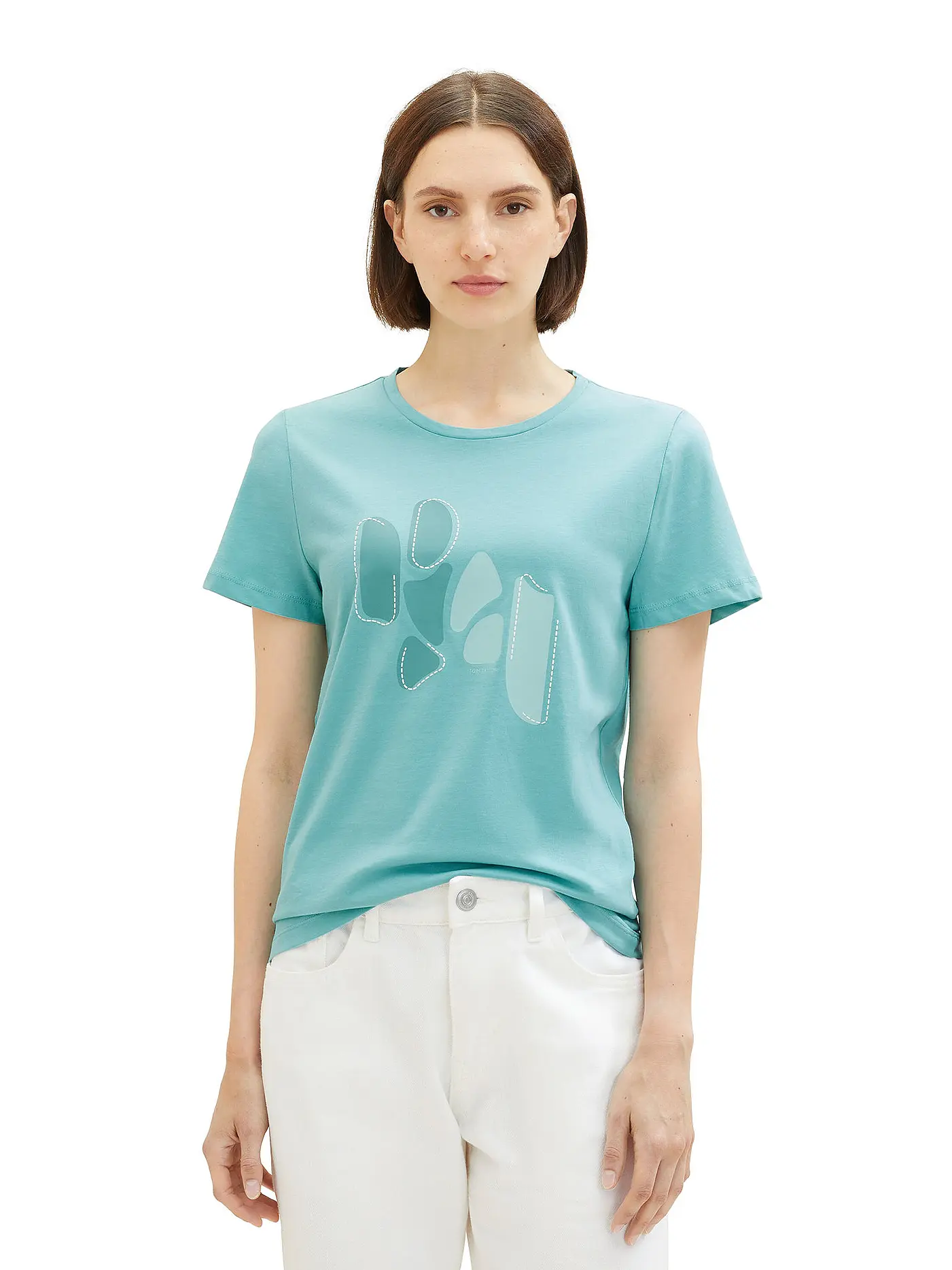 TOM TAILOR | T-Shirt | petrol