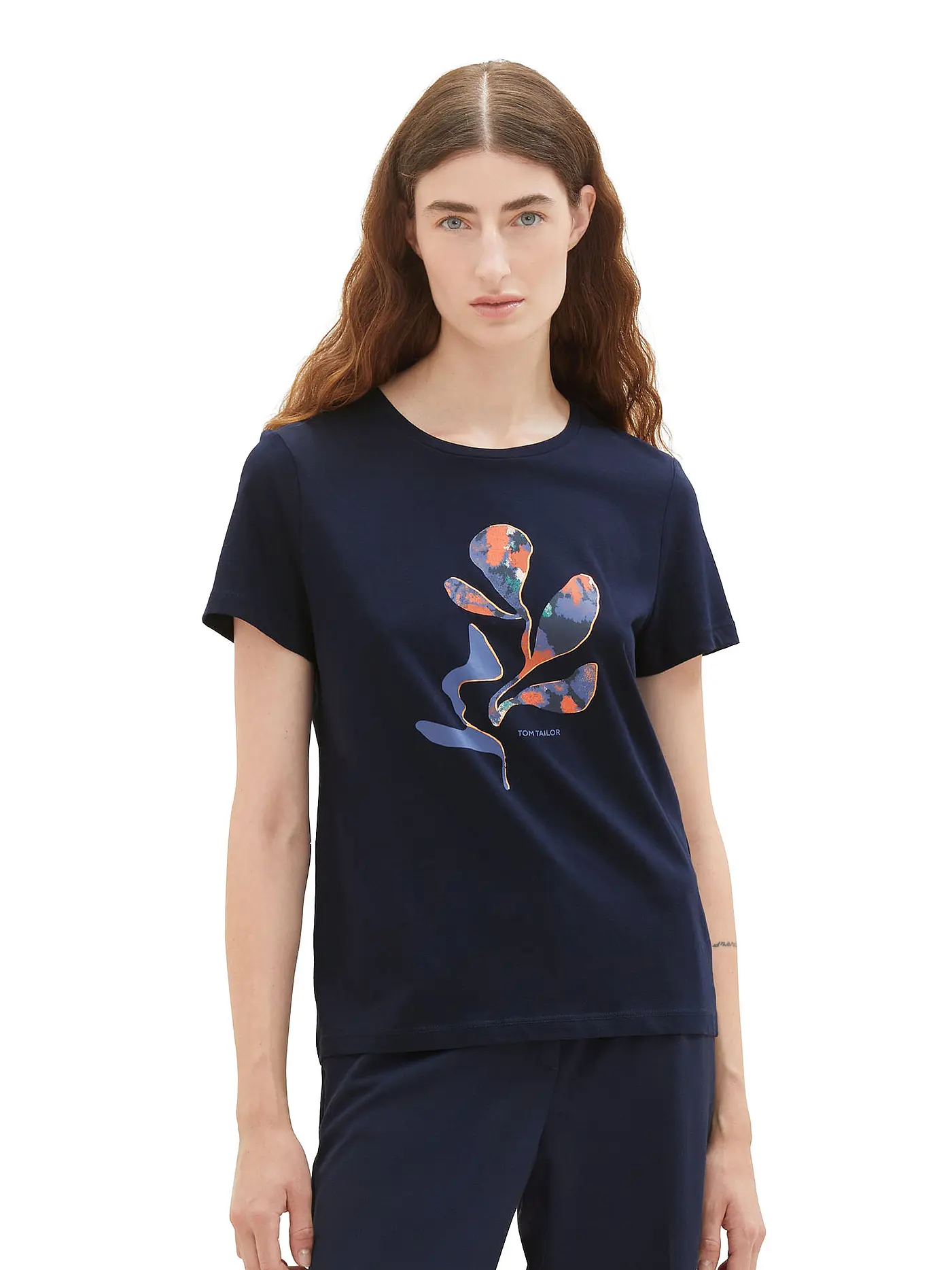 TOM TAILOR | T-Shirt | dunkelblau