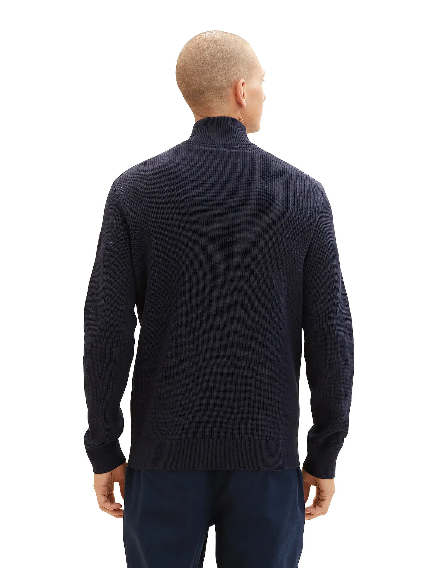 TOM TAILOR | Troyerpullover | dunkelblau