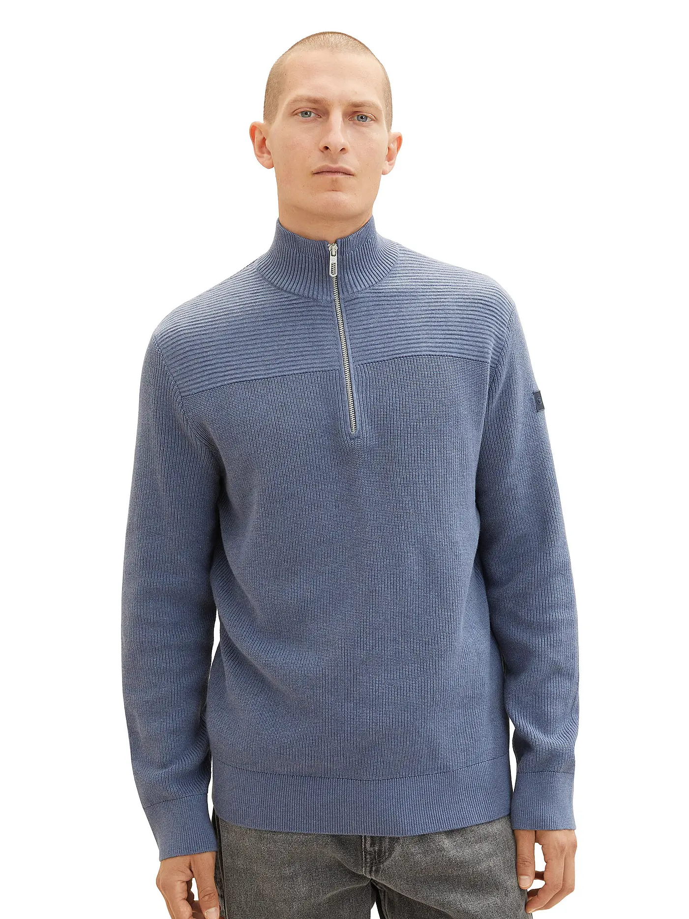 TOM TAILOR | Troyerpullover | blau
