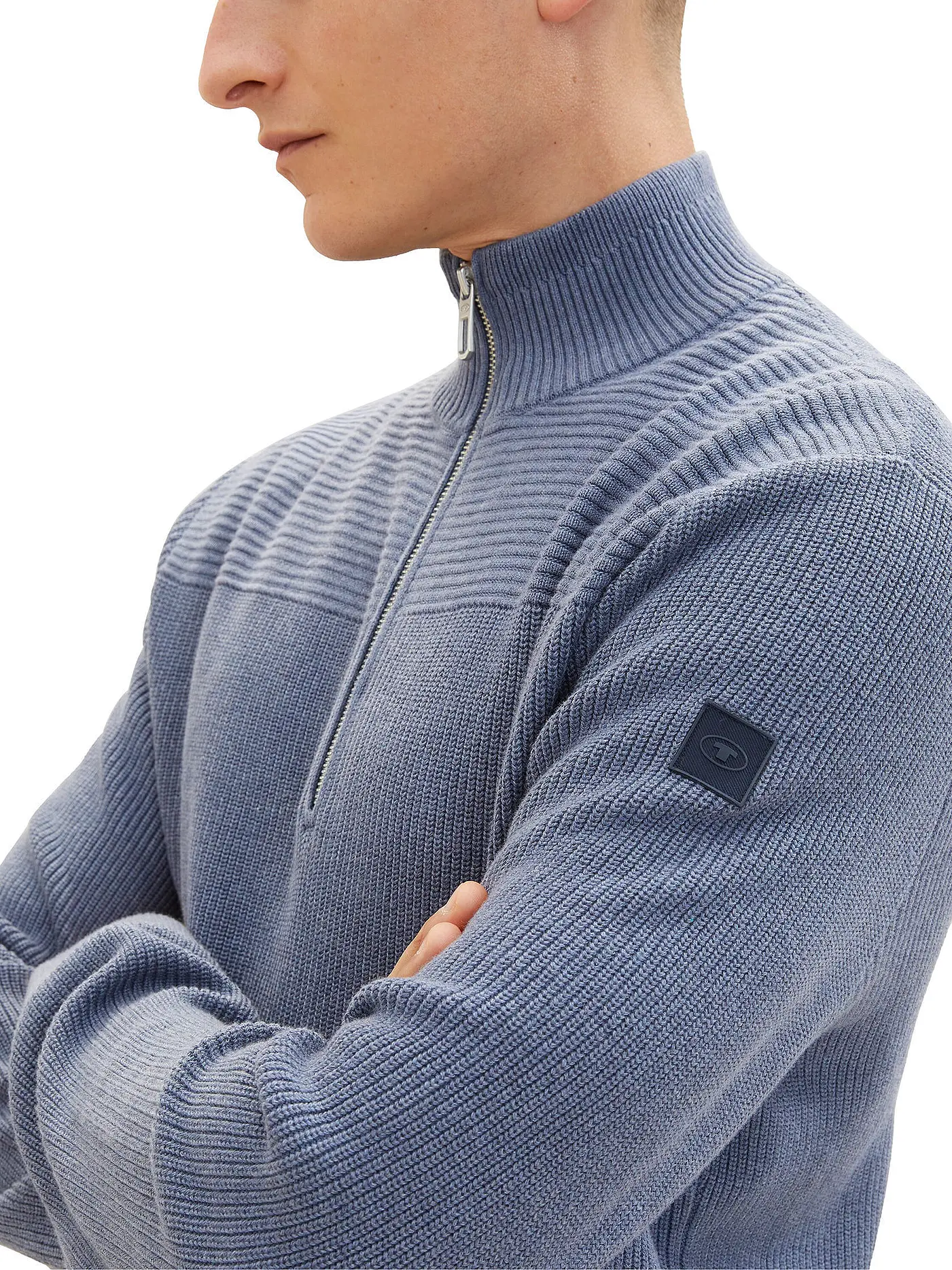 TOM TAILOR | Troyerpullover | blau