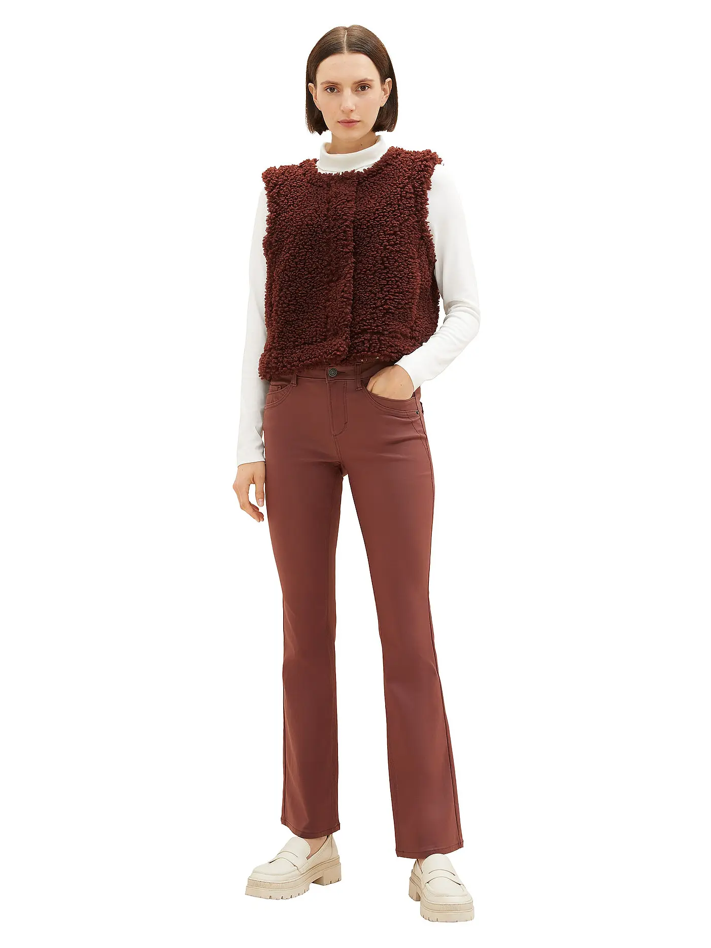 TOM TAILOR | Weste - Gilet | braun