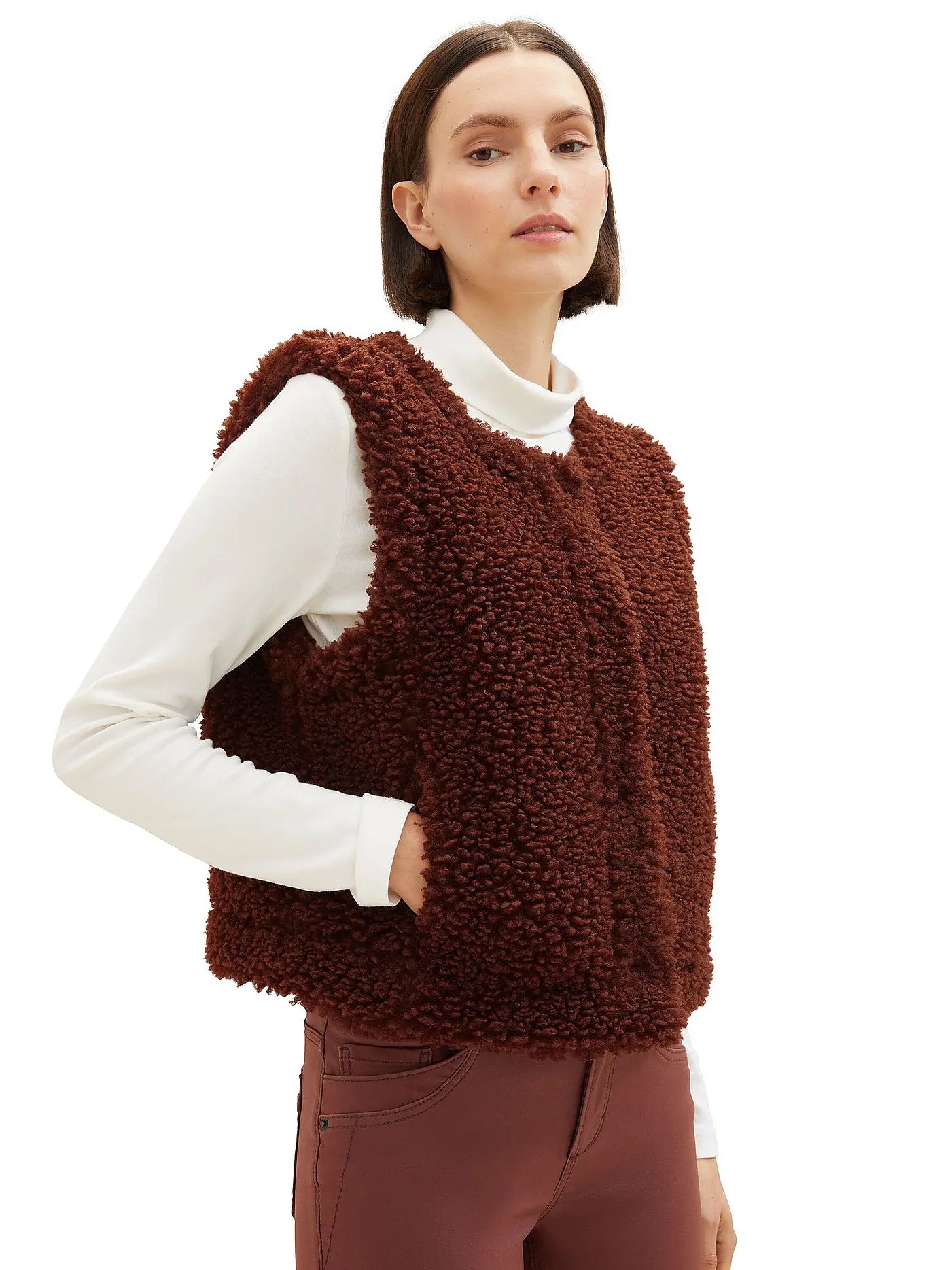 TOM TAILOR | Weste - Gilet | braun