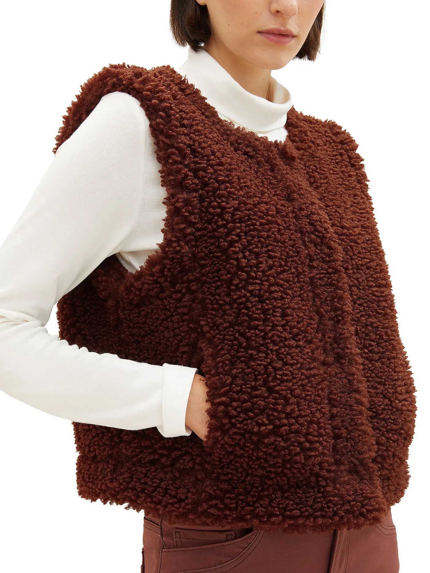 TOM TAILOR | Weste - Gilet | braun