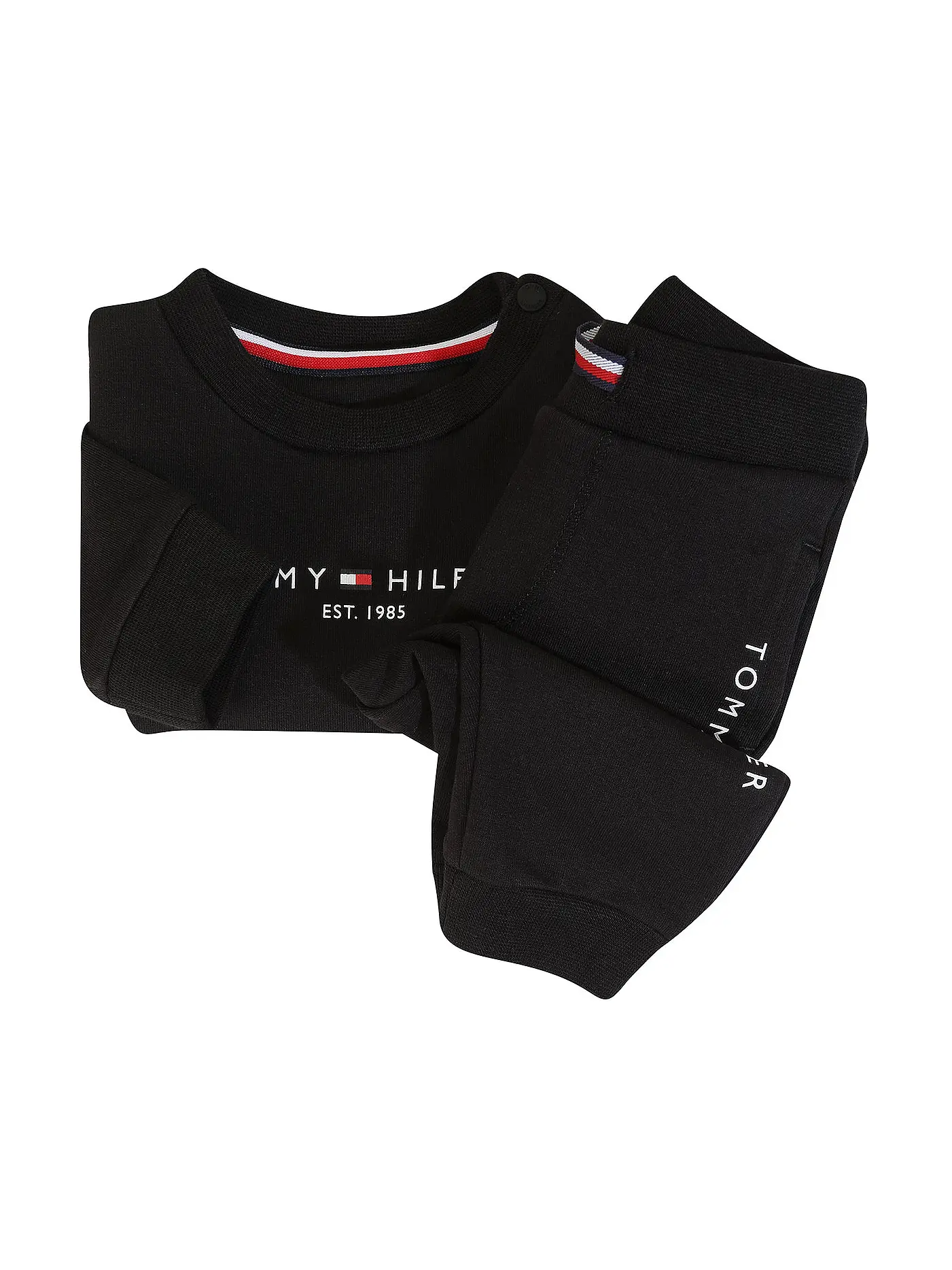 TOMMY HILFIGER | Baby Jogginganzug | schwarz