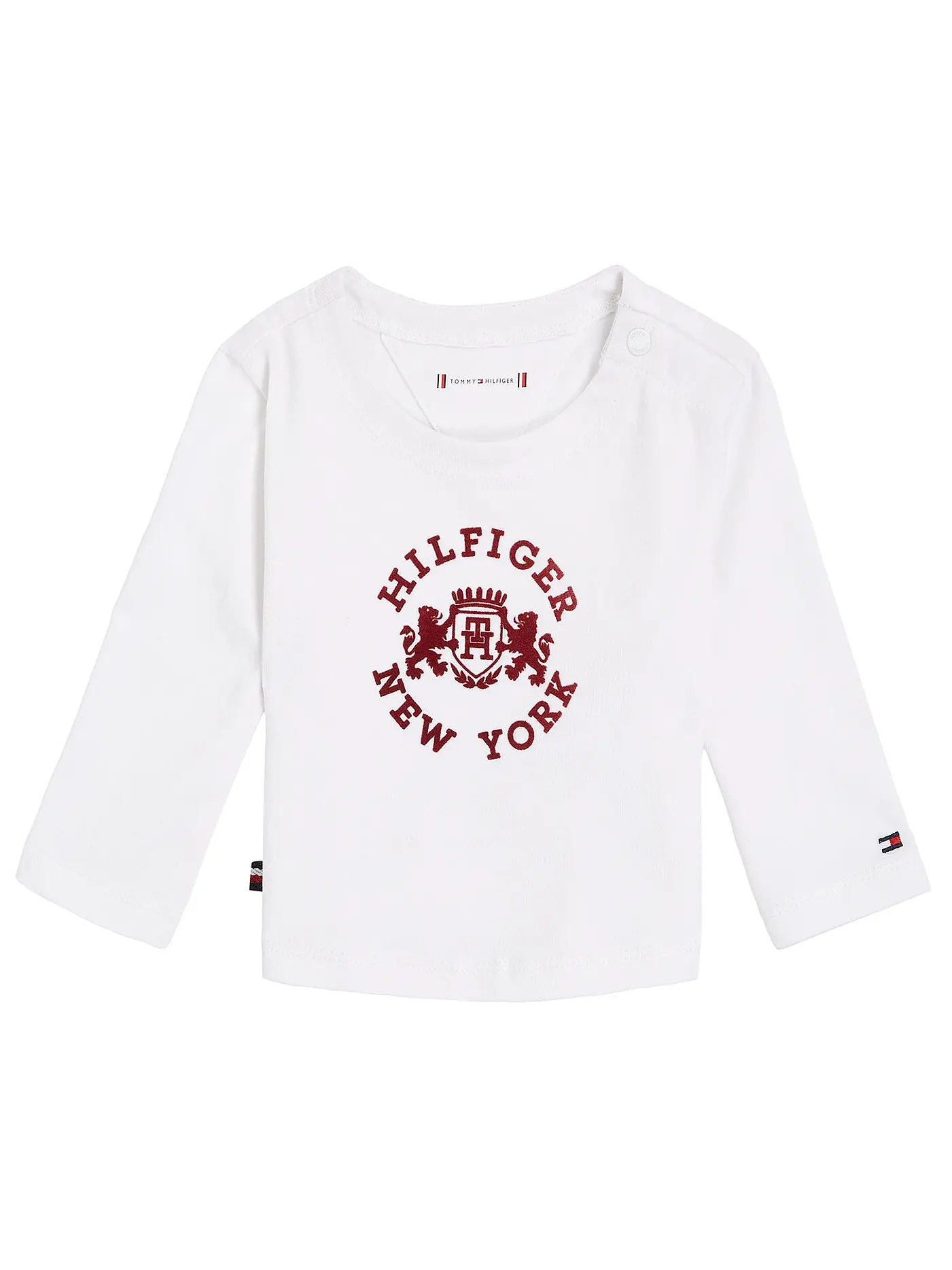 TOMMY HILFIGER | Baby Langarmshirt | weiss