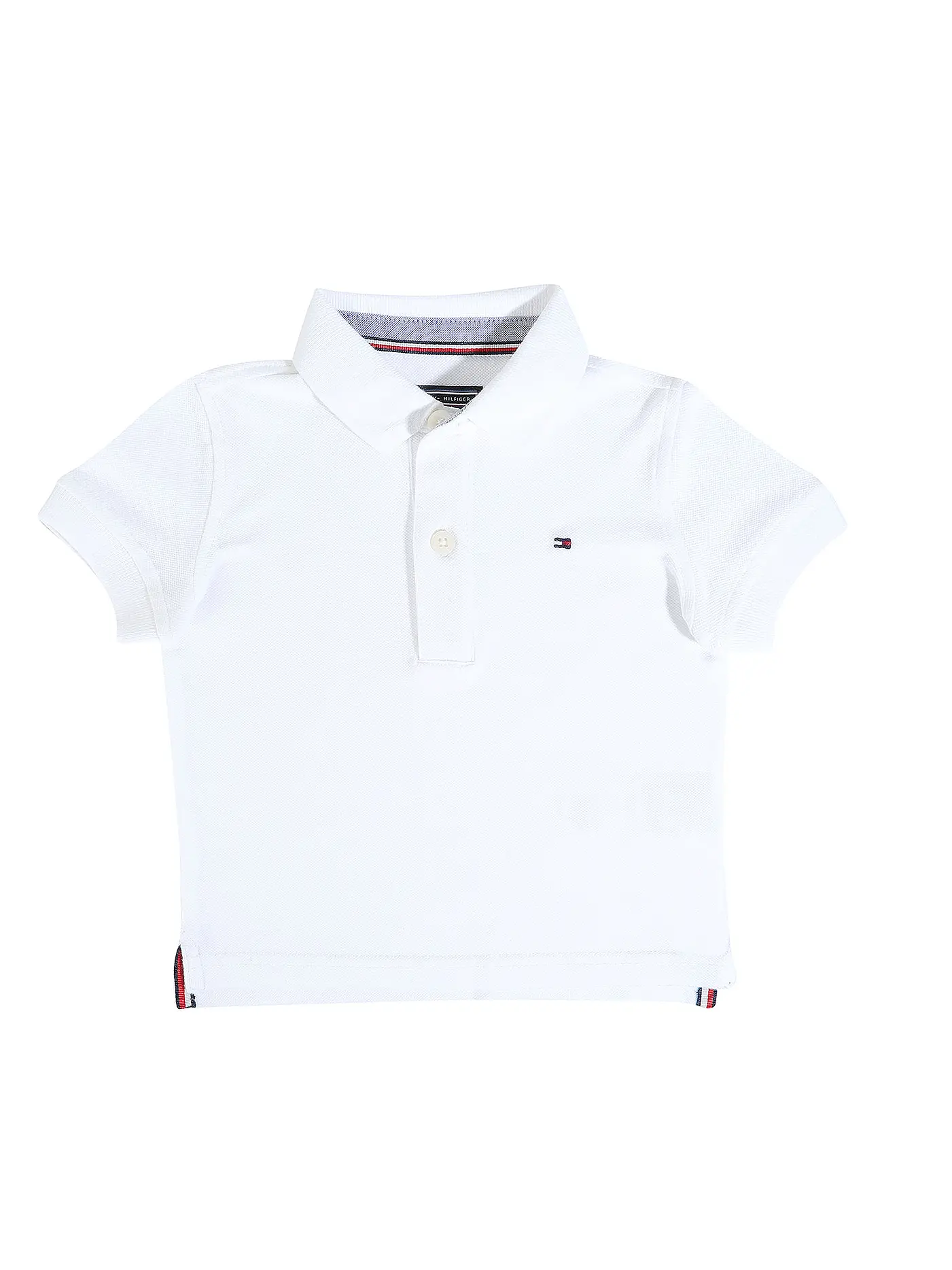 TOMMY HILFIGER | Jungen Poloshirt  | weiss
