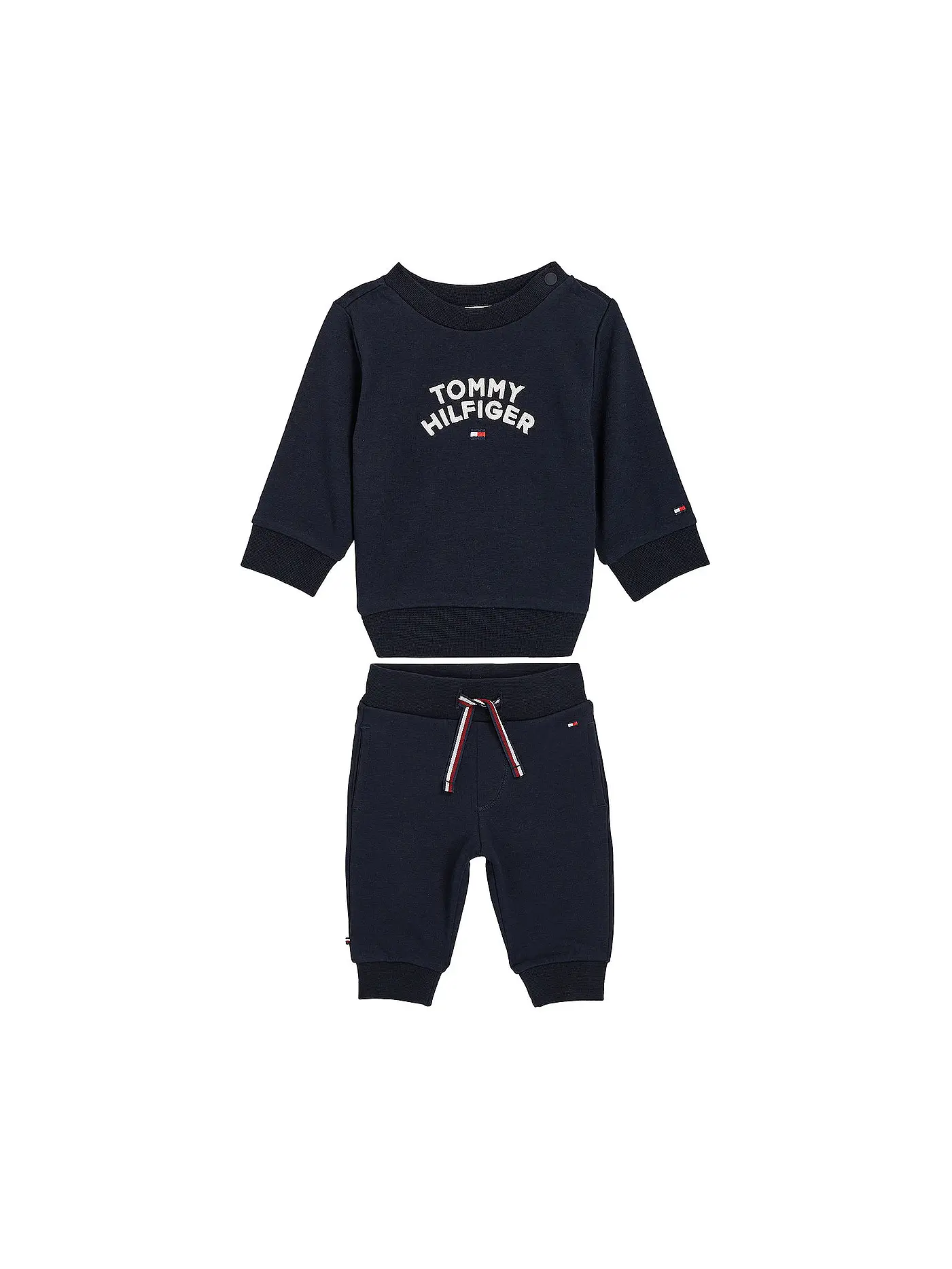 TOMMY HILFIGER | Baby Set Jogginghose Sweater 2-teilig | dunkelblau