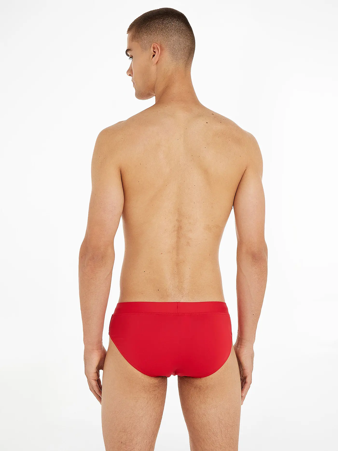 TOMMY HILFIGER | Badehose - Badeslip | rot