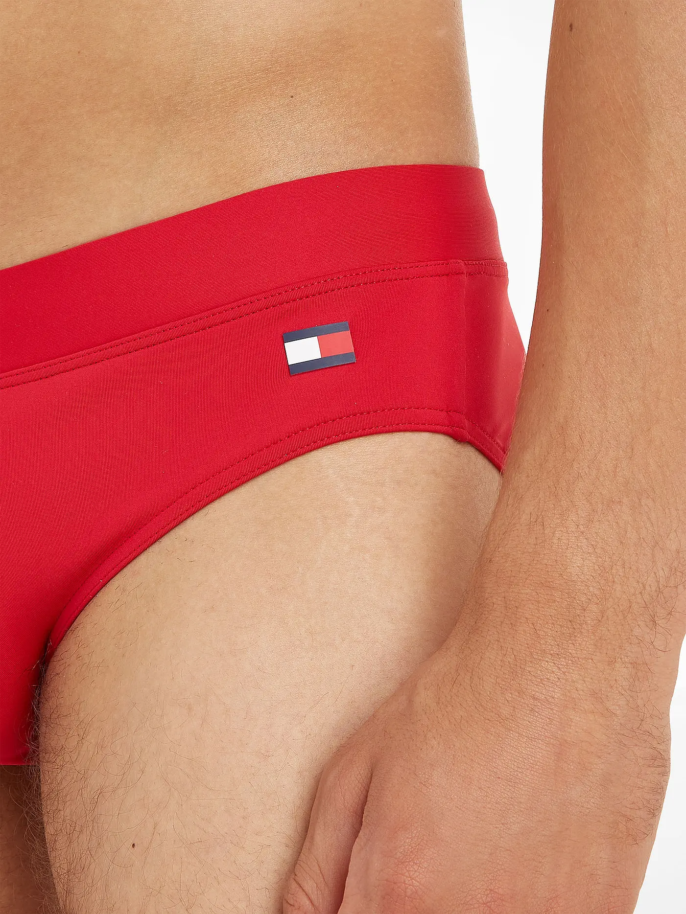 TOMMY HILFIGER | Badehose - Badeslip | rot