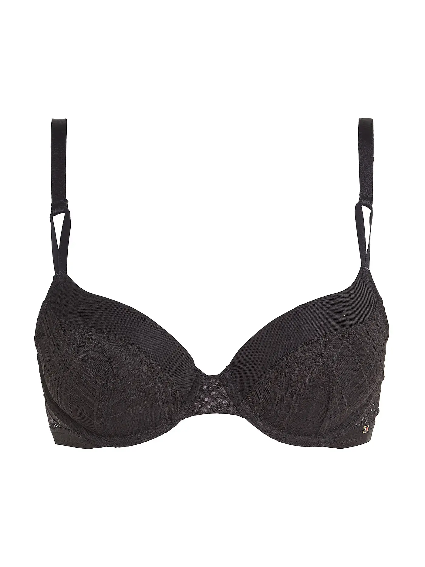 TOMMY HILFIGER | BH gepaddet black | schwarz