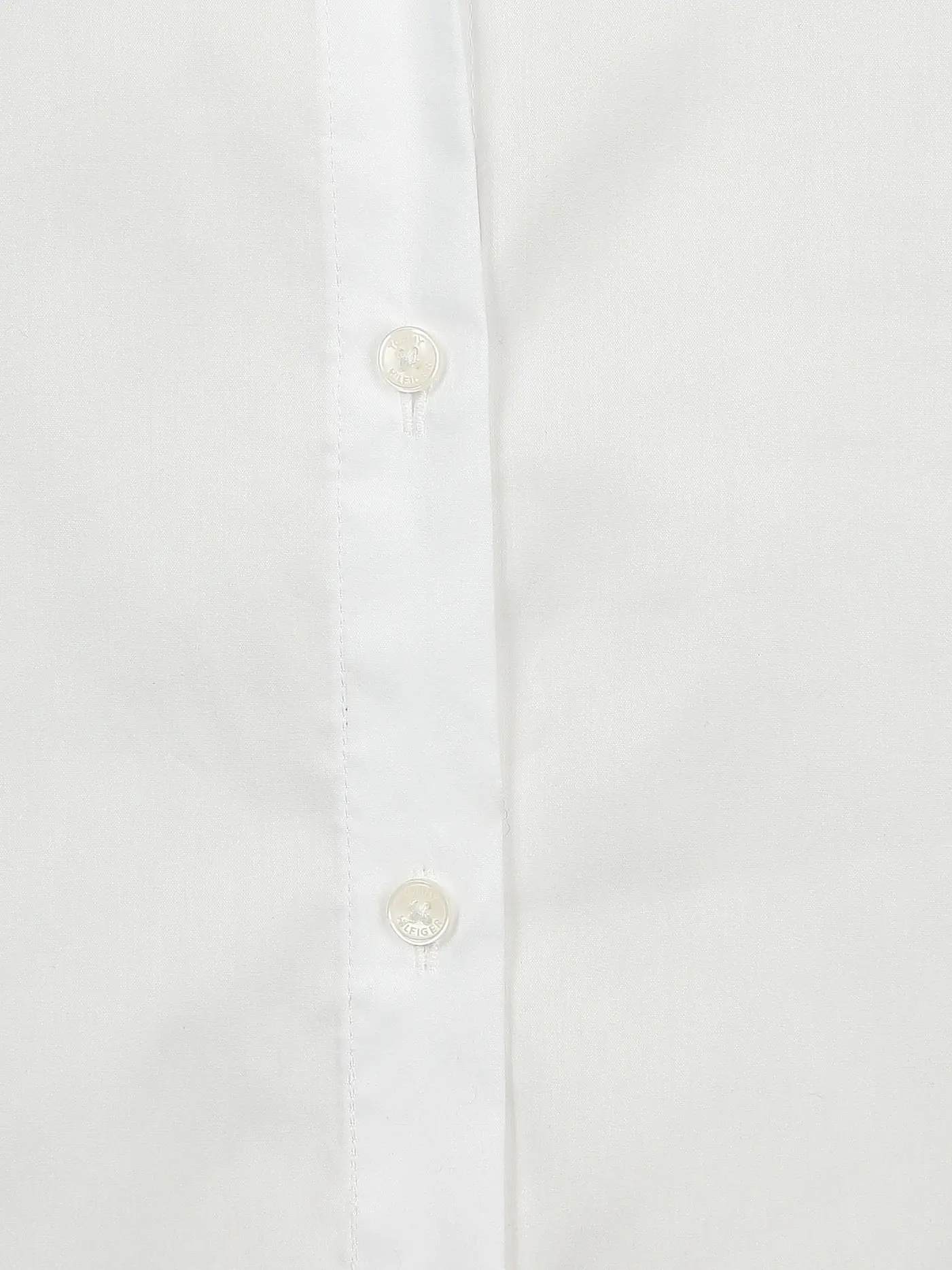 TOMMY HILFIGER | Bluse Fitted "Amy" | weiss