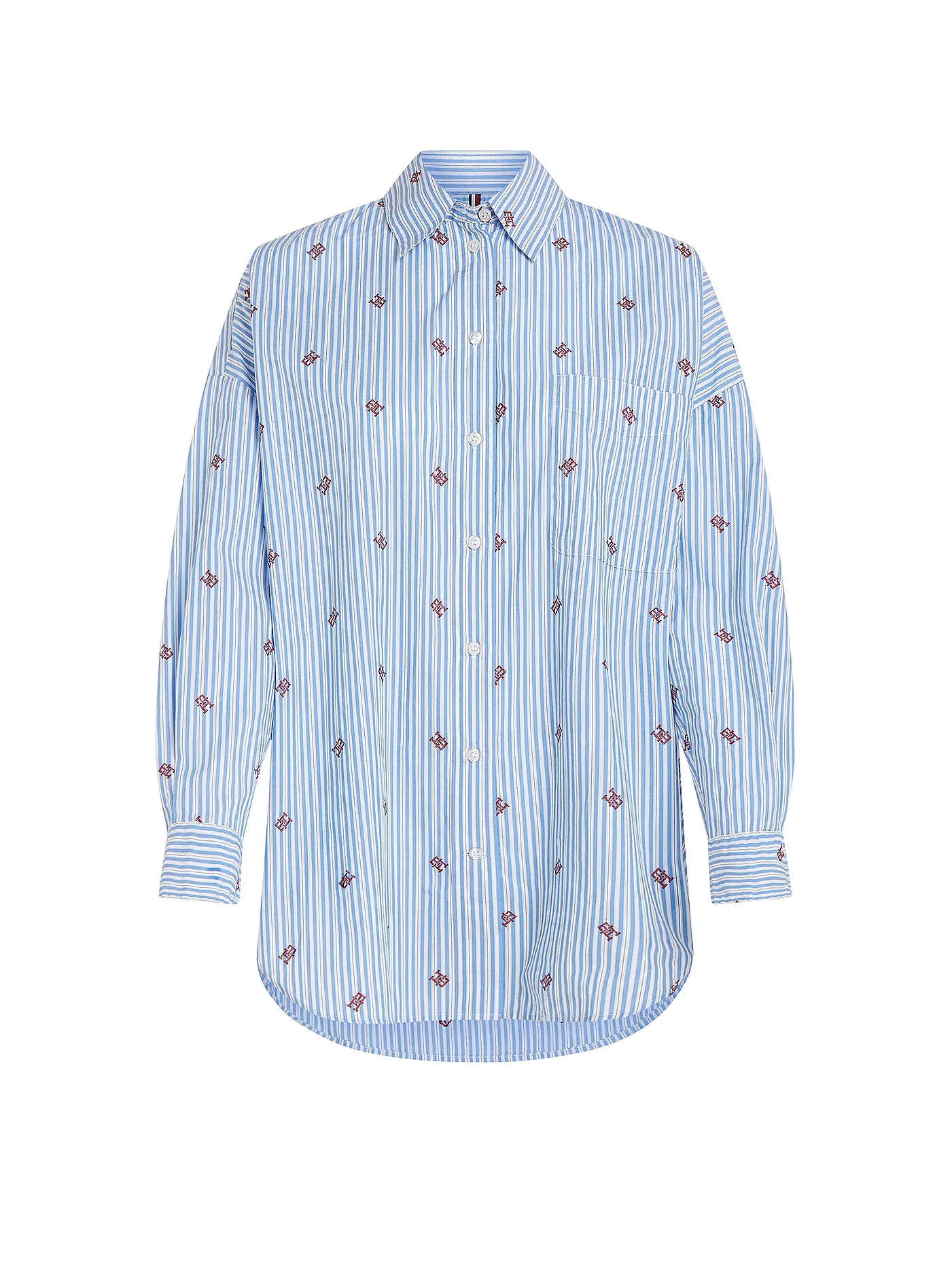 TOMMY HILFIGER | Bluse | hellblau