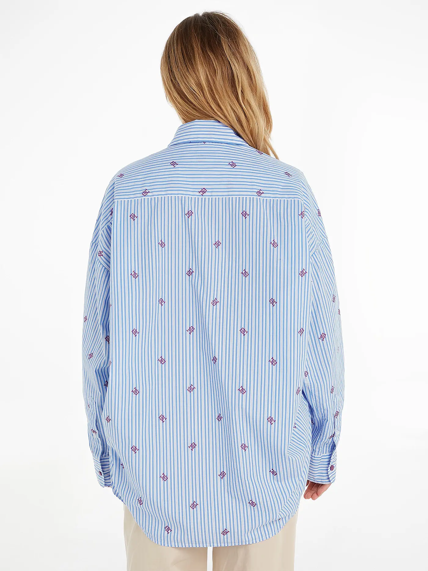 TOMMY HILFIGER | Bluse | hellblau