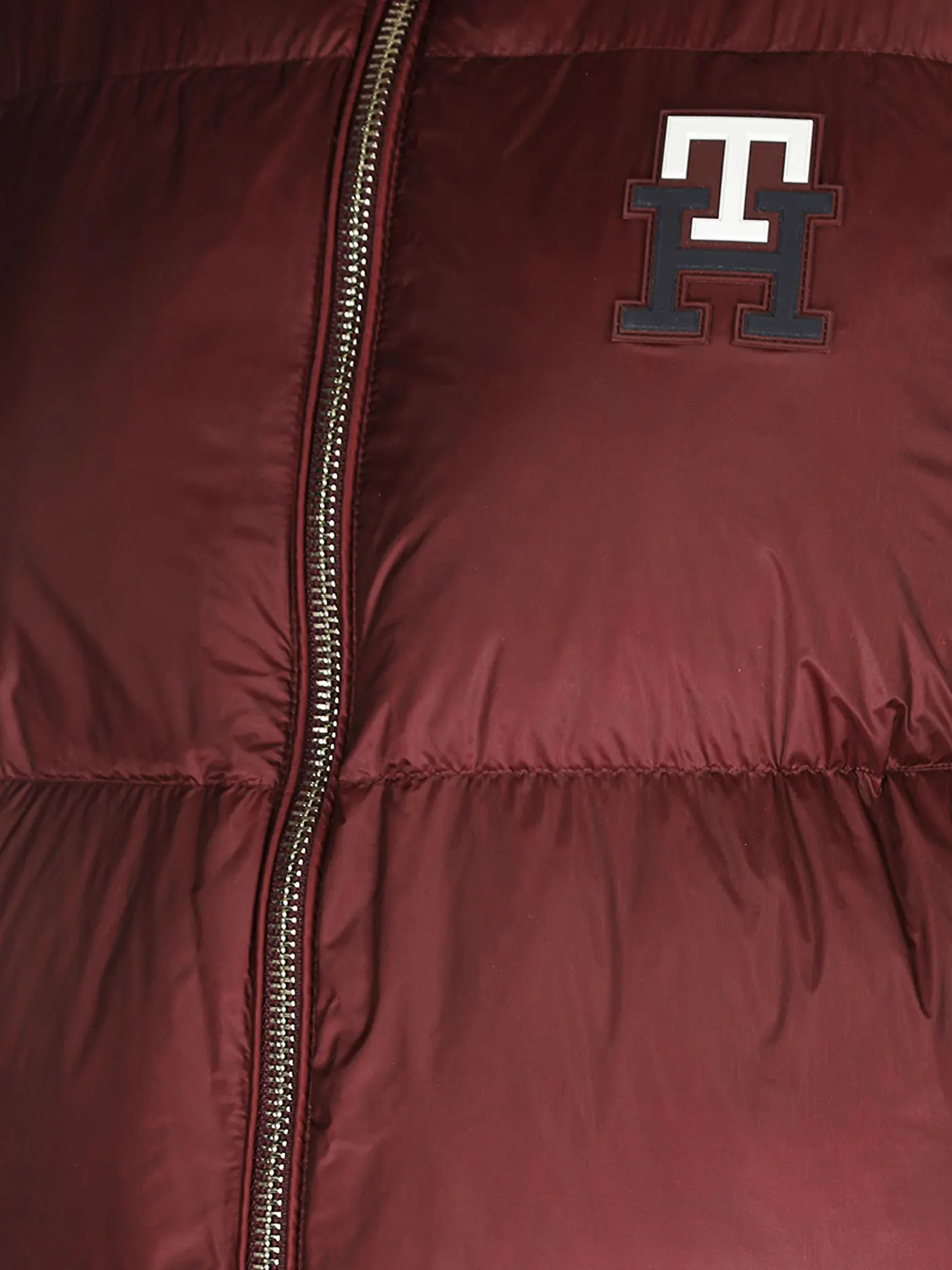 TOMMY HILFIGER | Daunensteppgilet | rot