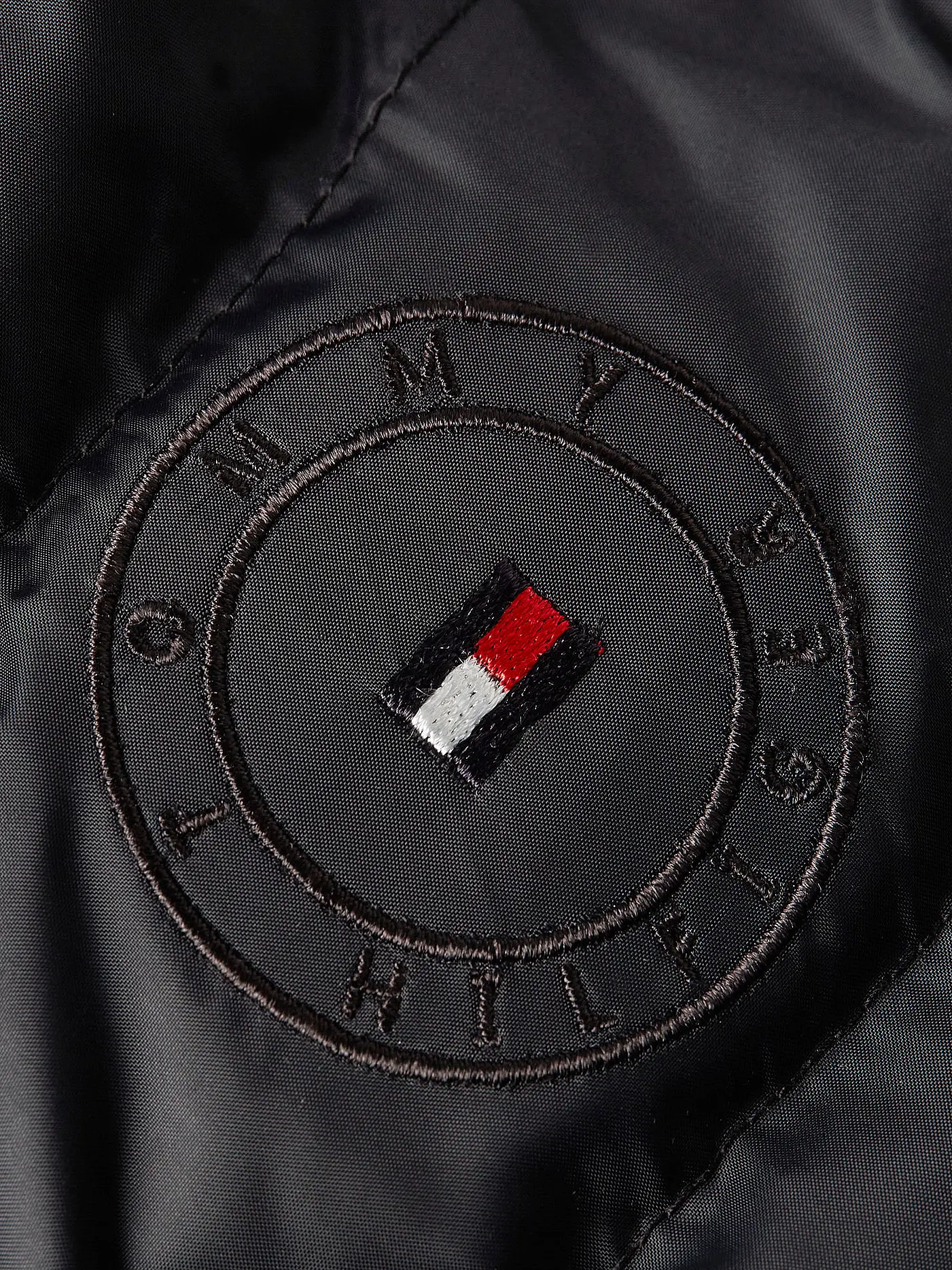 TOMMY HILFIGER | Daunensteppjacke | schwarz