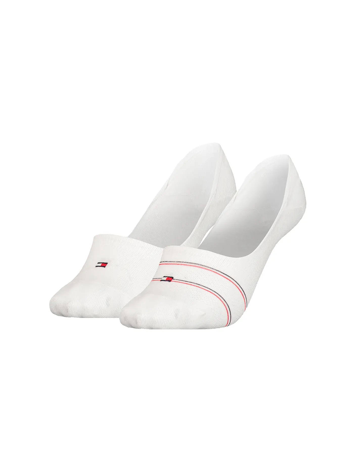 TOMMY HILFIGER | Füßlinge 2-er Pkg. white | weiss