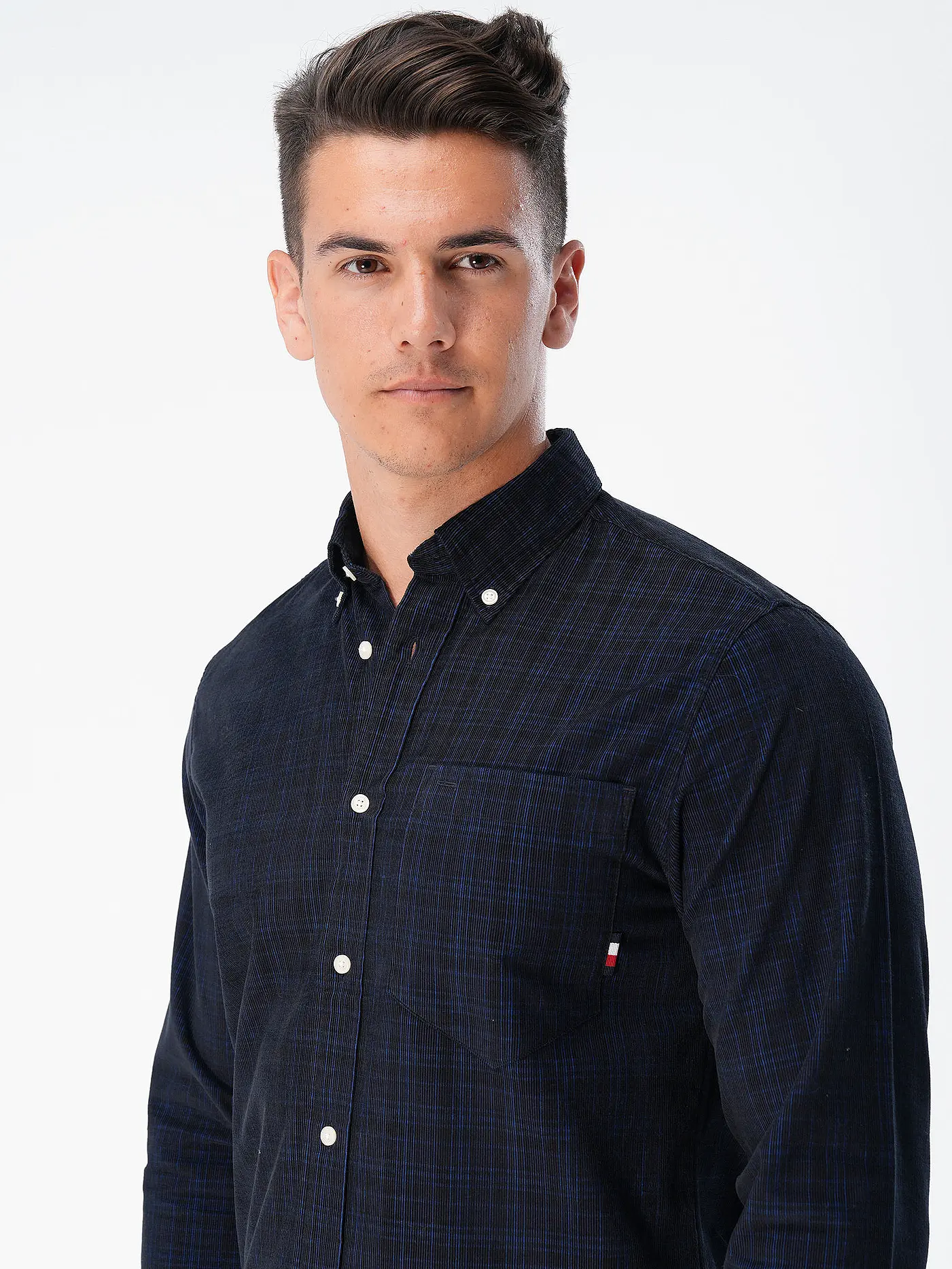 TOMMY HILFIGER | Hemd Regular Fit | blau
