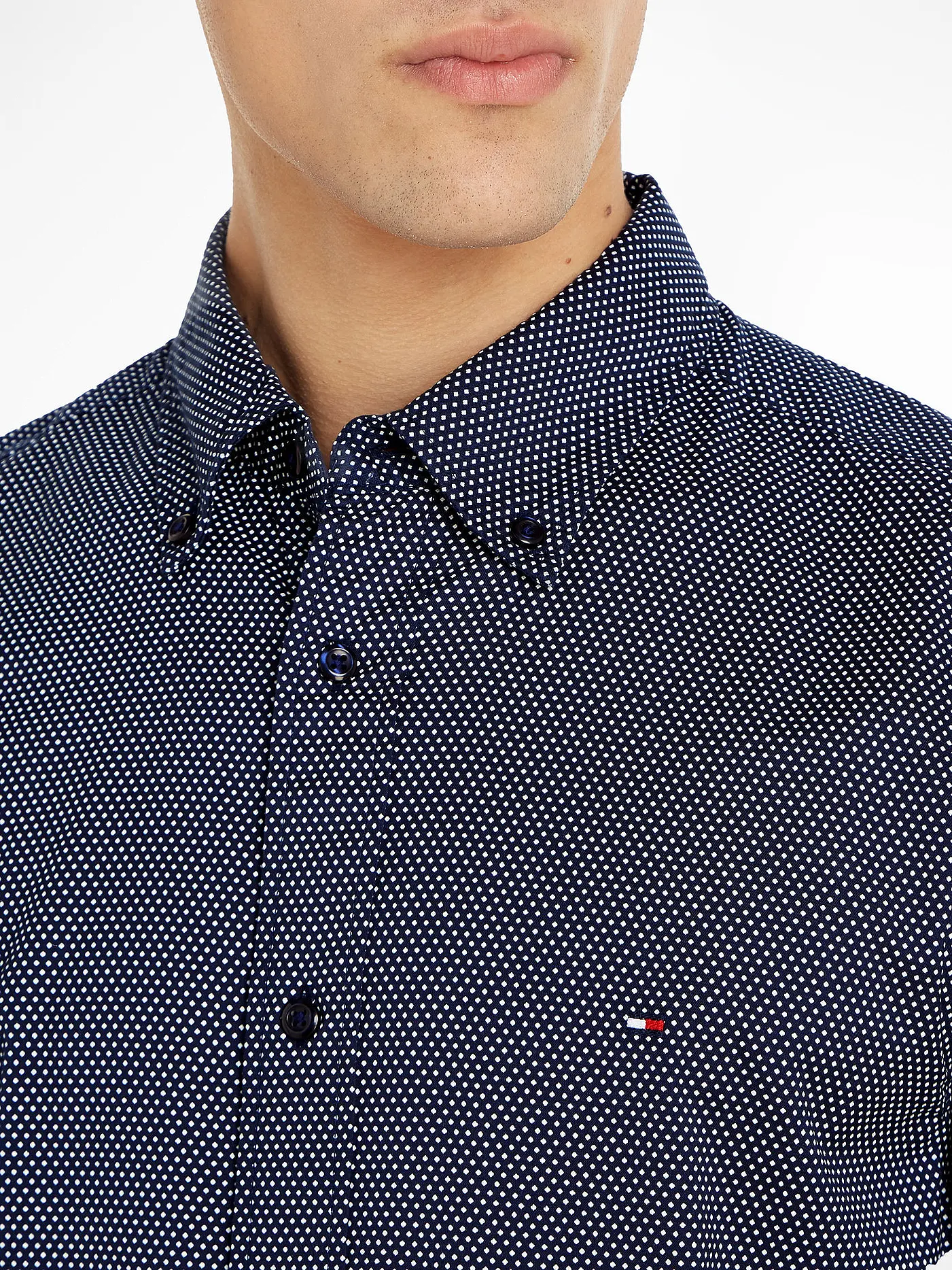 TOMMY HILFIGER | Hemd Regular Fit | blau