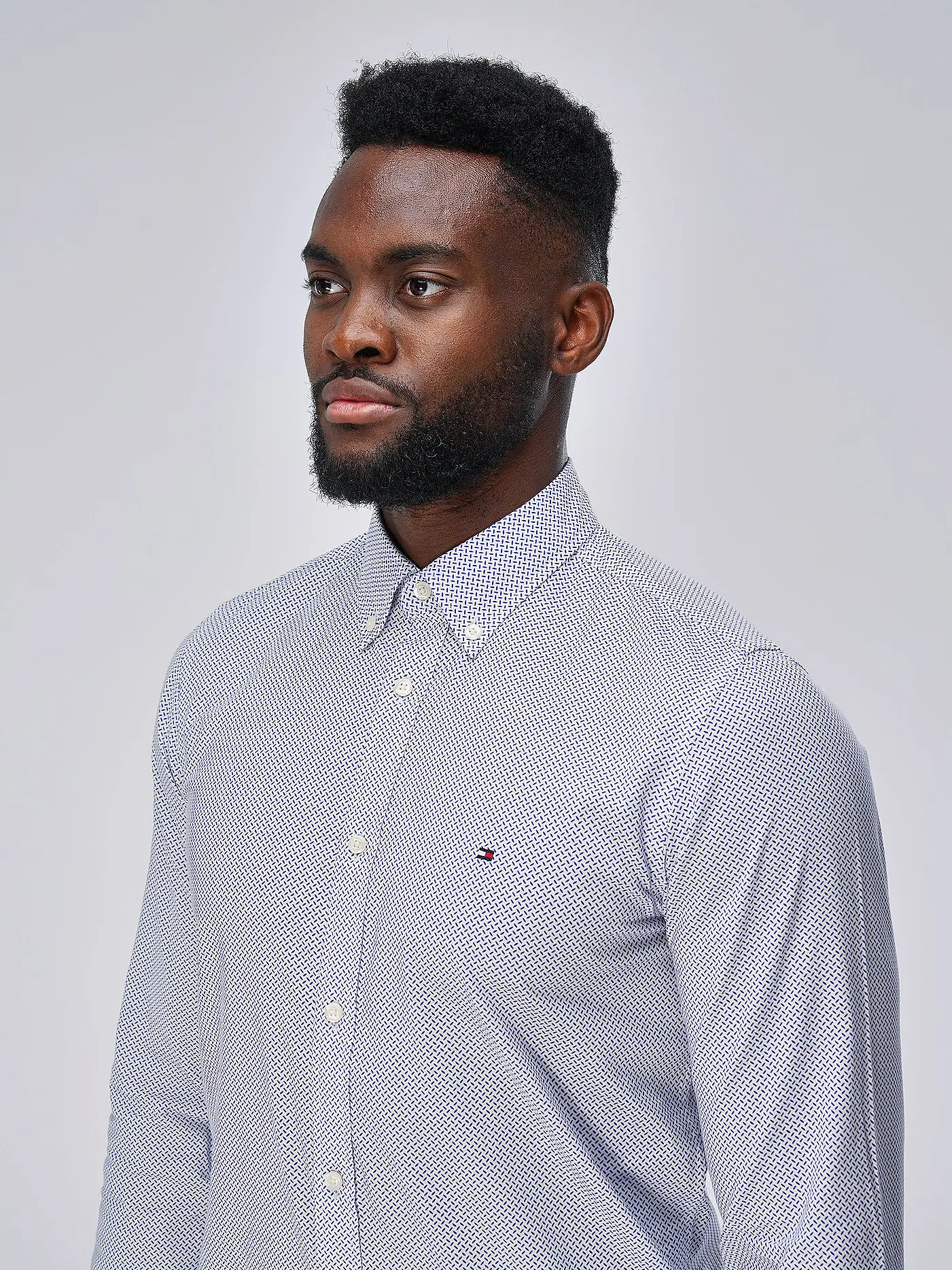 TOMMY HILFIGER | Hemd Slim Fit | weiss