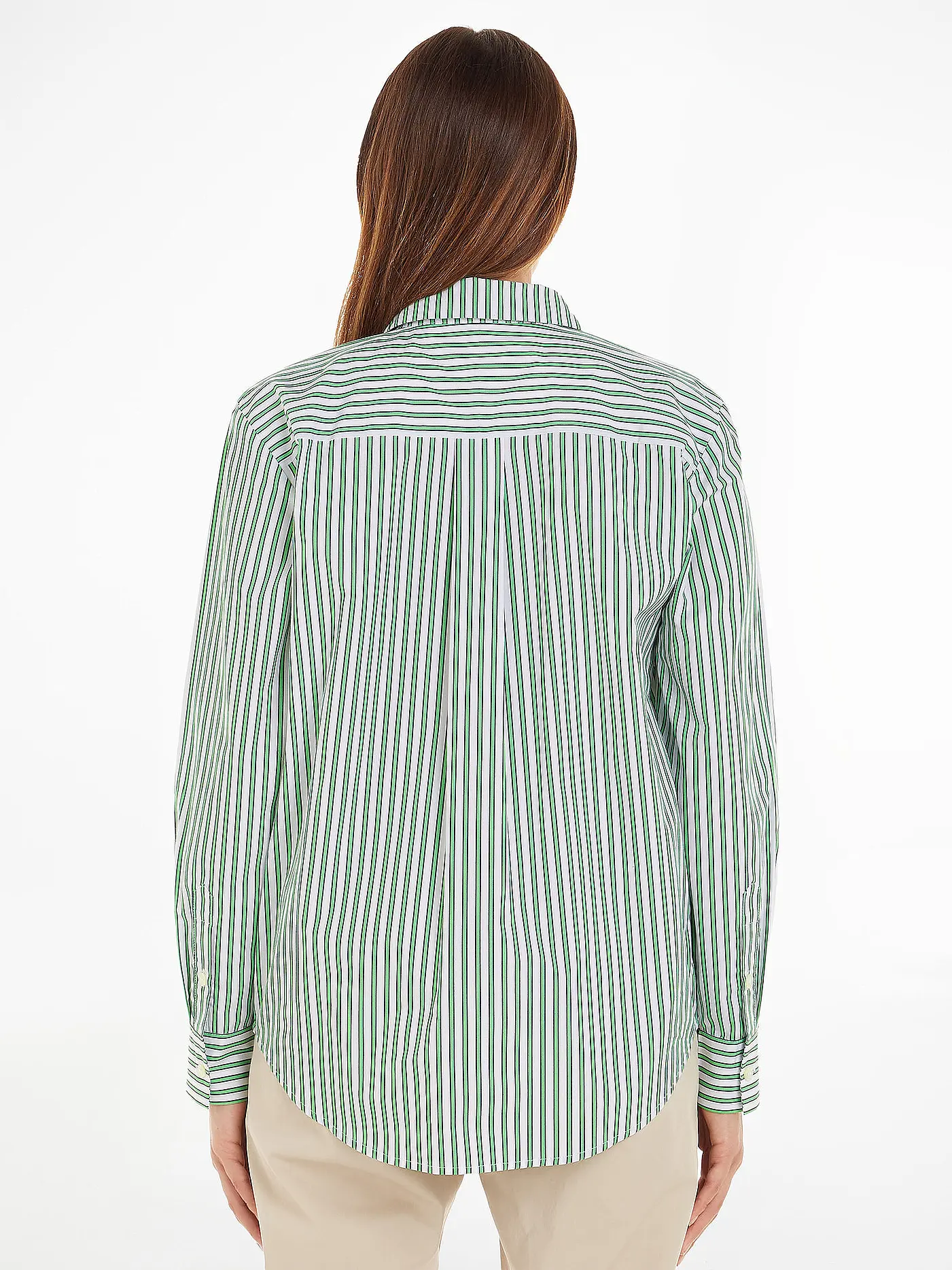 TOMMY HILFIGER | Hemdbluse | grün