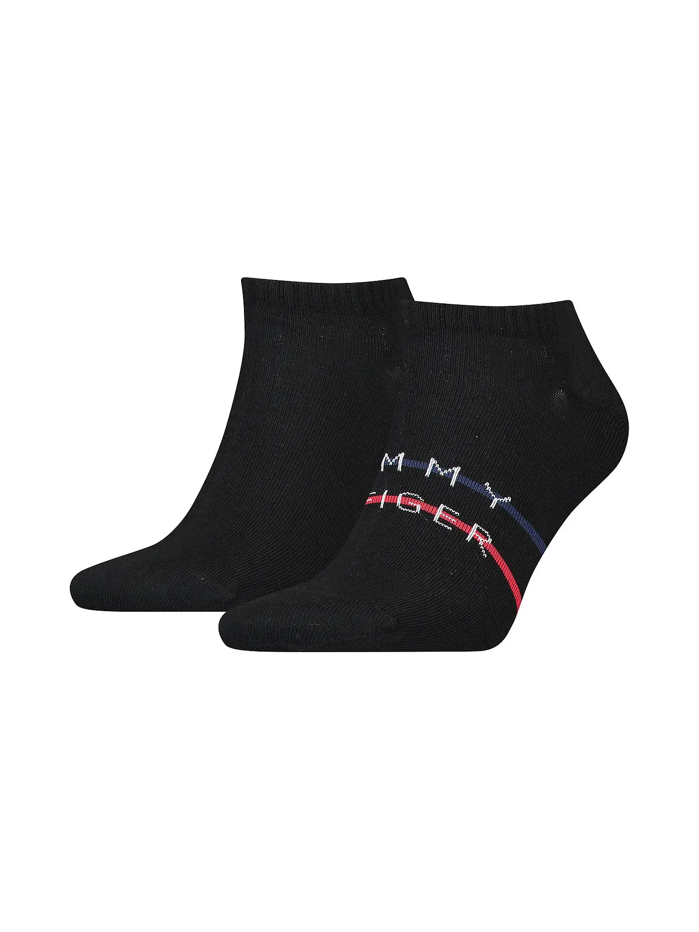 TOMMY HILFIGER | Herren Socken 2er Pkg mid grey melange | schwarz