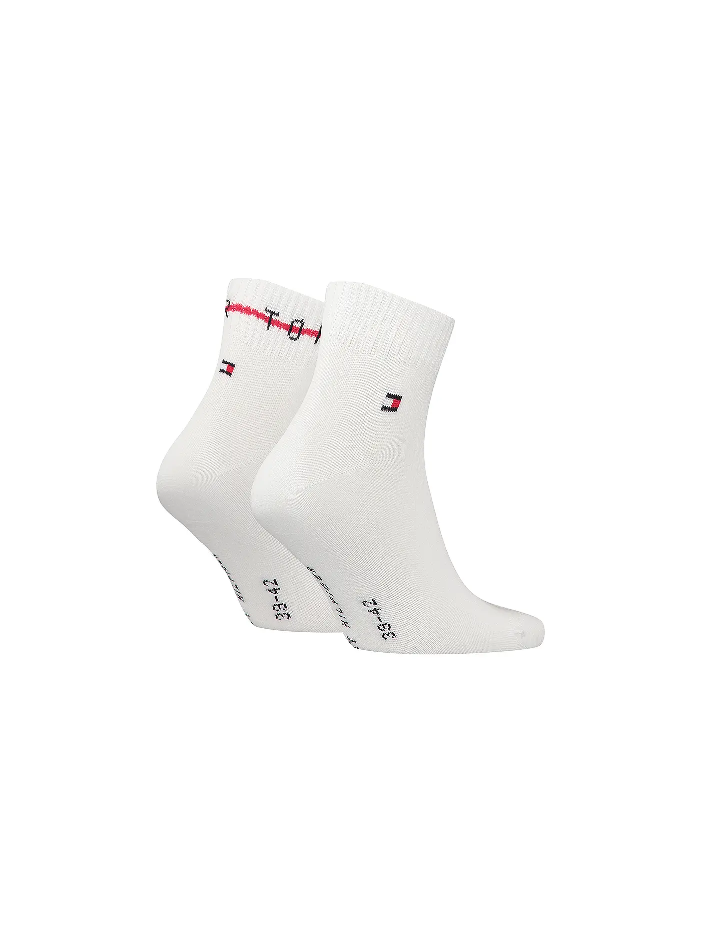 TOMMY HILFIGER | Herren Socken 2er Pkg white  | weiss