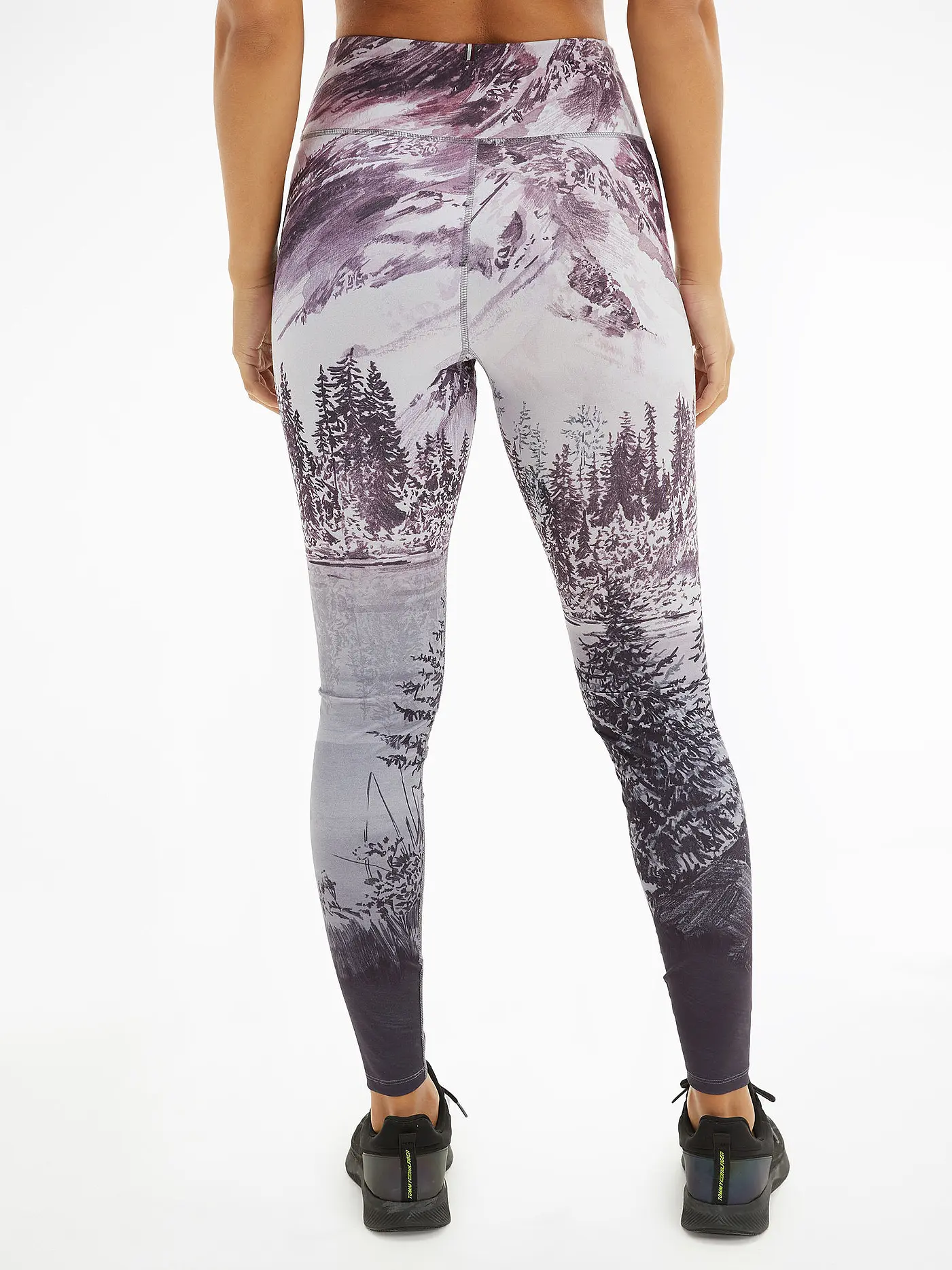 TOMMY HILFIGER | Highwaist Leggings ICON | rot