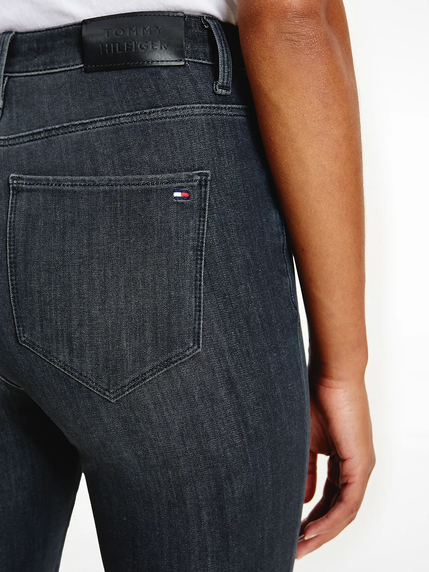 TOMMY HILFIGER | Jeans Skinny Fit Sculpt | schwarz
