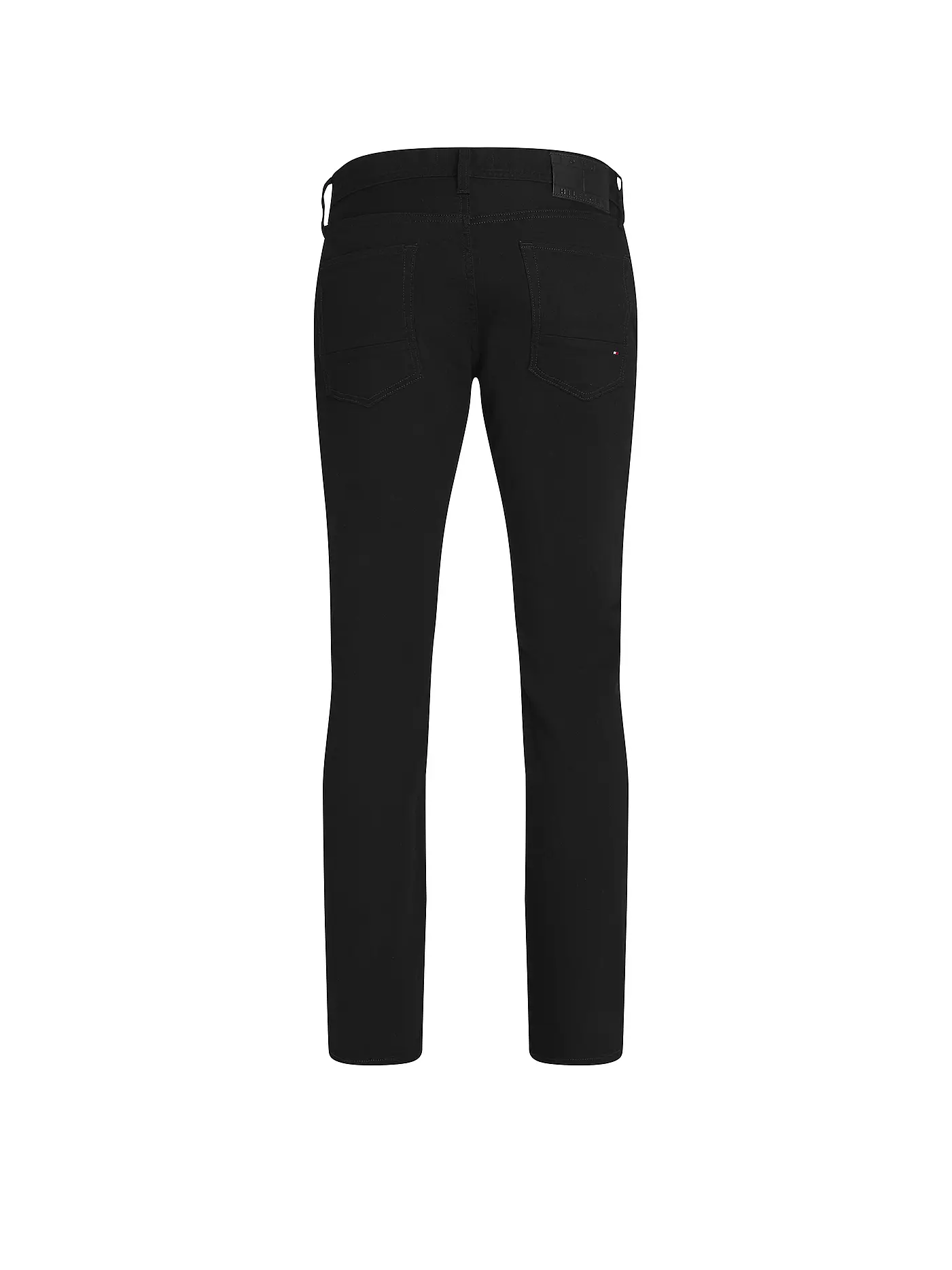 TOMMY HILFIGER | Jeans Straight Fit " Denton " | schwarz