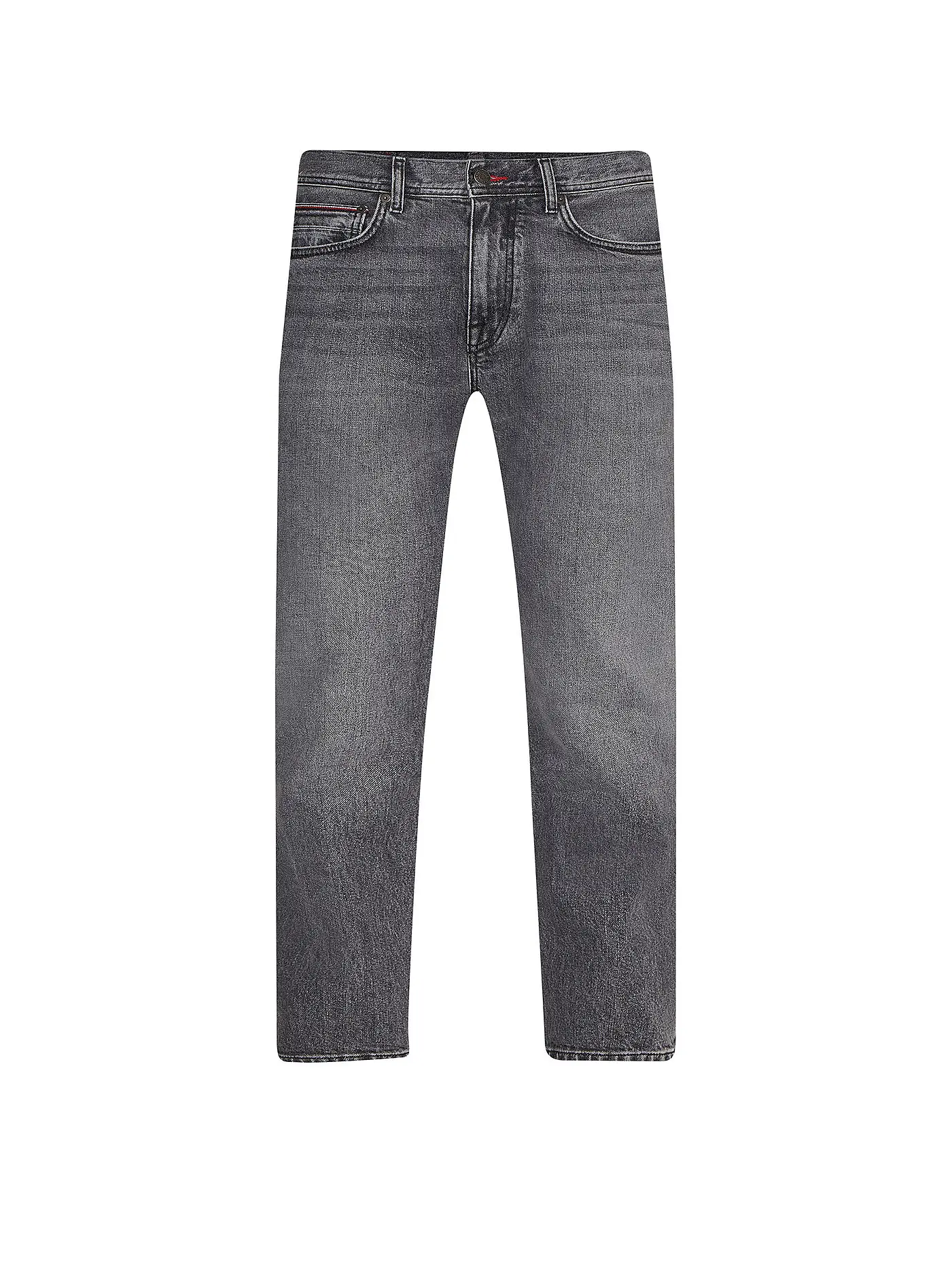 TOMMY HILFIGER | Jeans Straight Fit Denton | grau