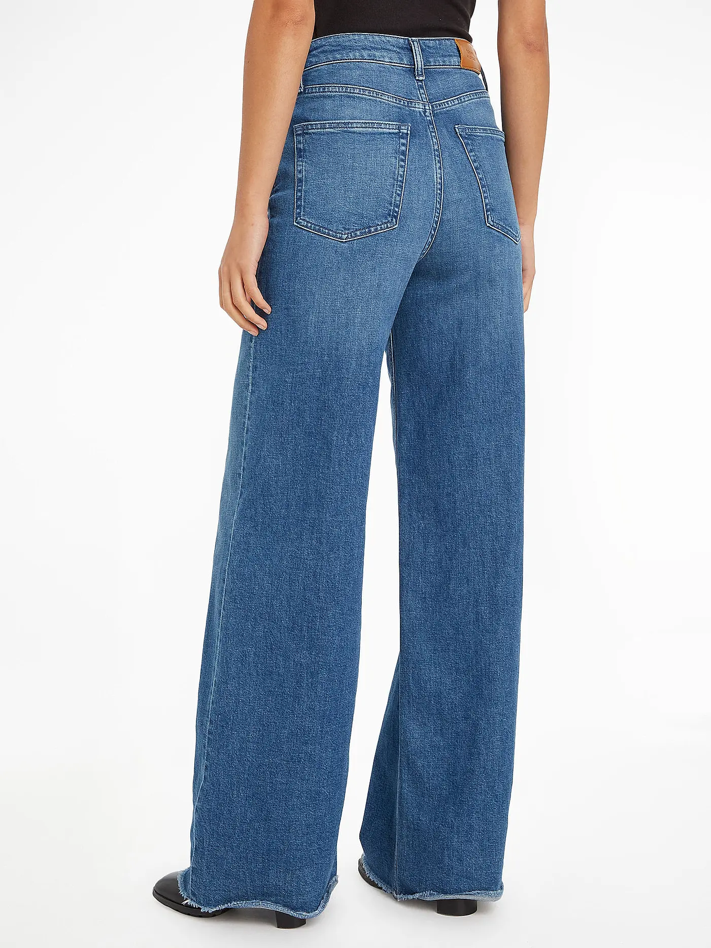 TOMMY HILFIGER | Jeans Wide Leg | blau