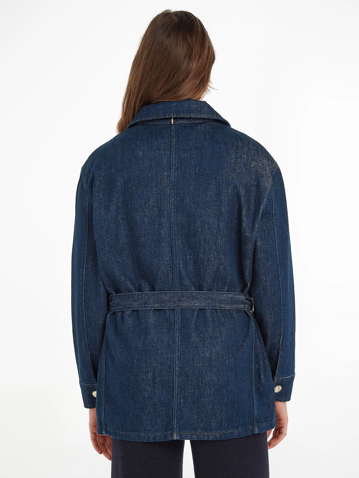 TOMMY HILFIGER | Jeansjacke | dunkelblau