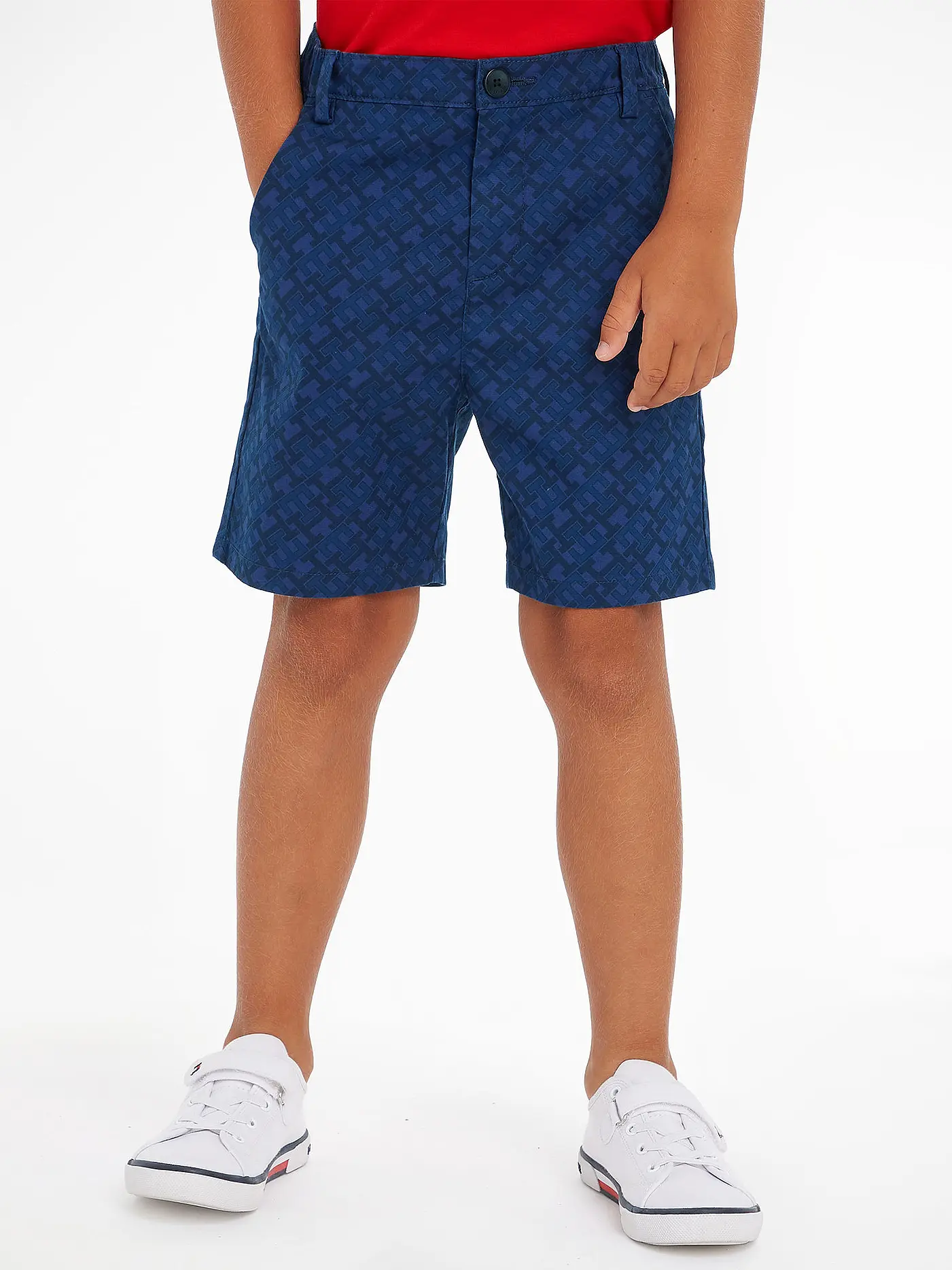 TOMMY HILFIGER | Jungen Bermuda | dunkelblau
