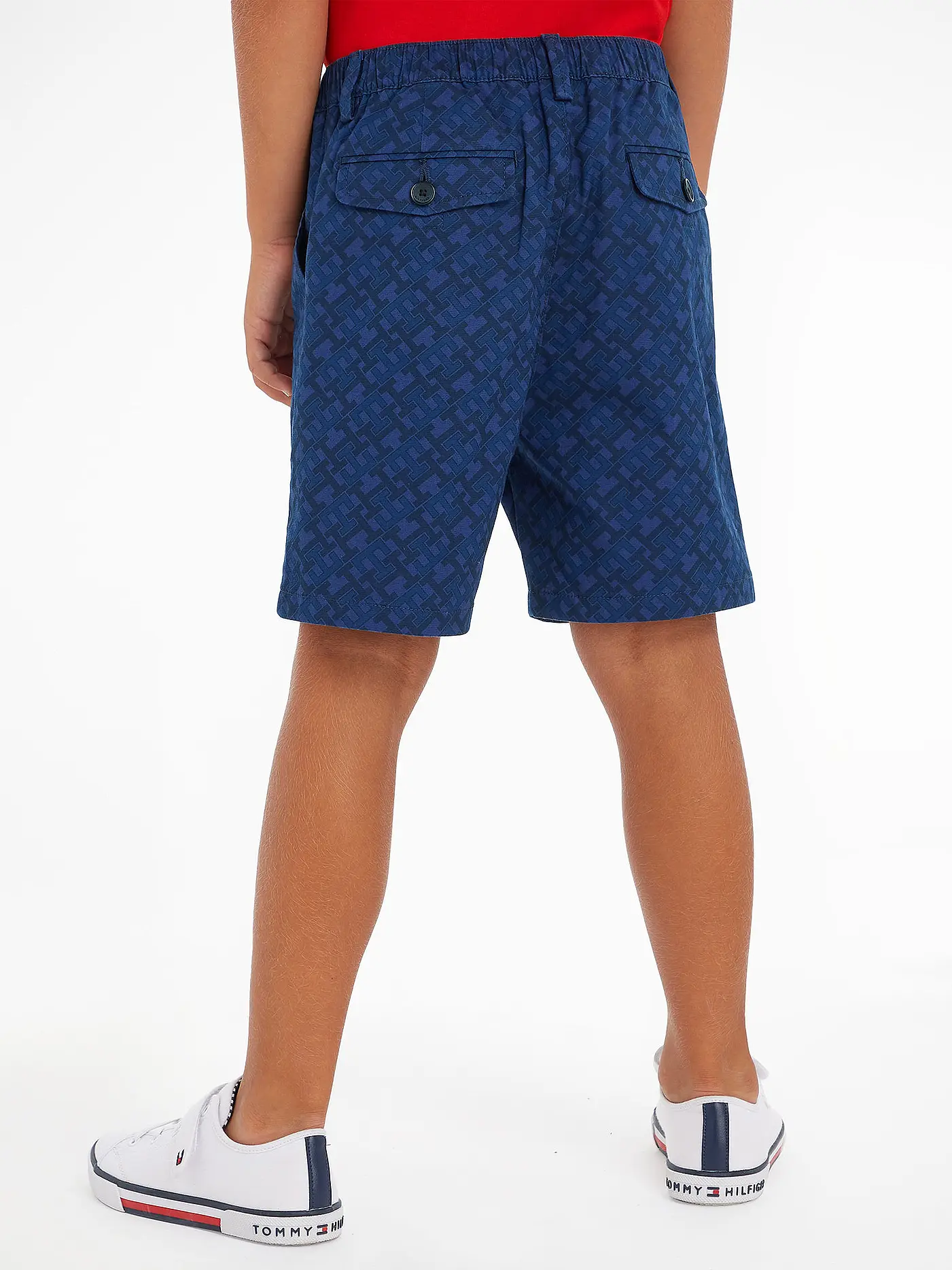 TOMMY HILFIGER | Jungen Bermuda | dunkelblau