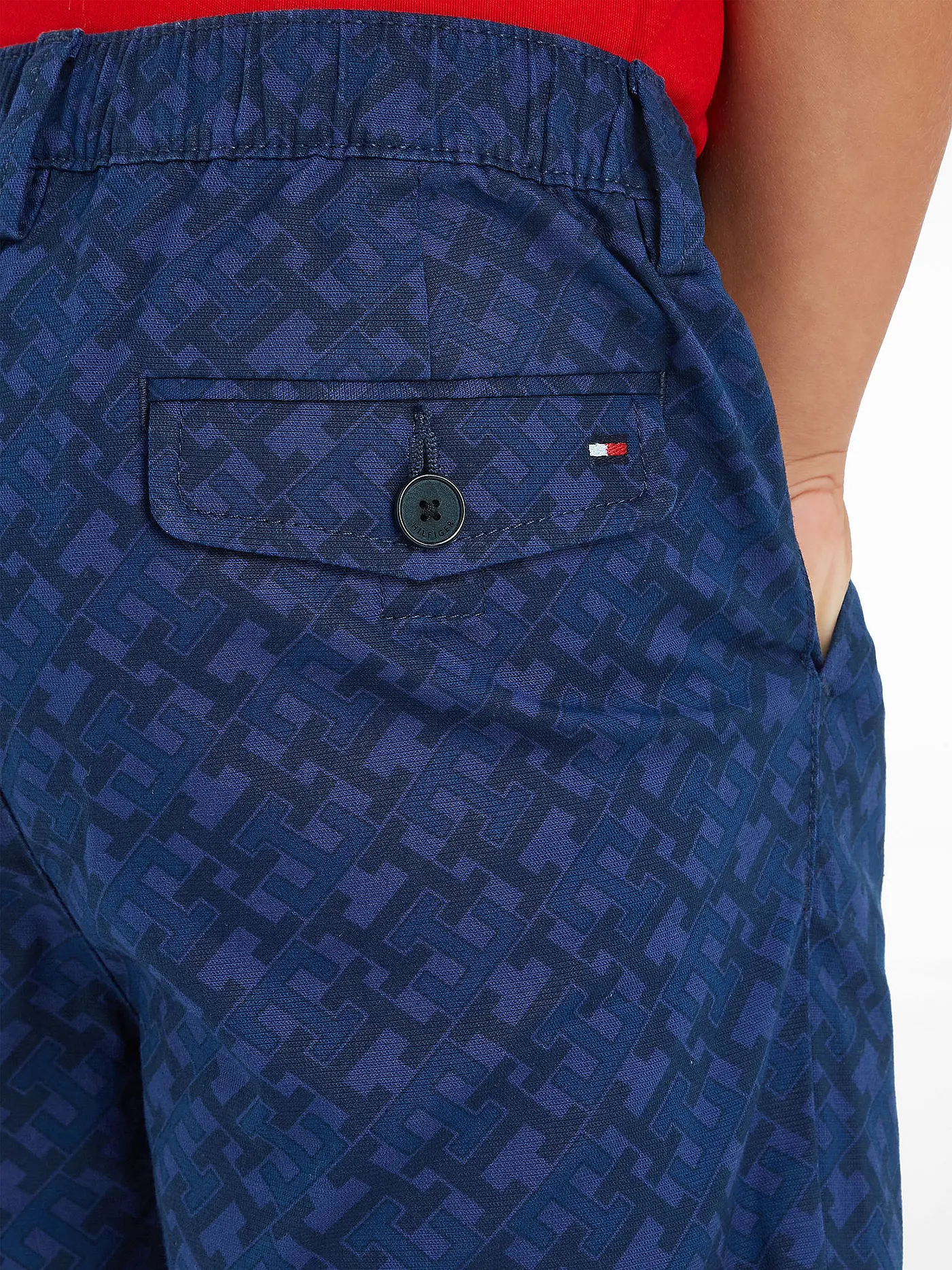 TOMMY HILFIGER | Jungen Bermuda | dunkelblau