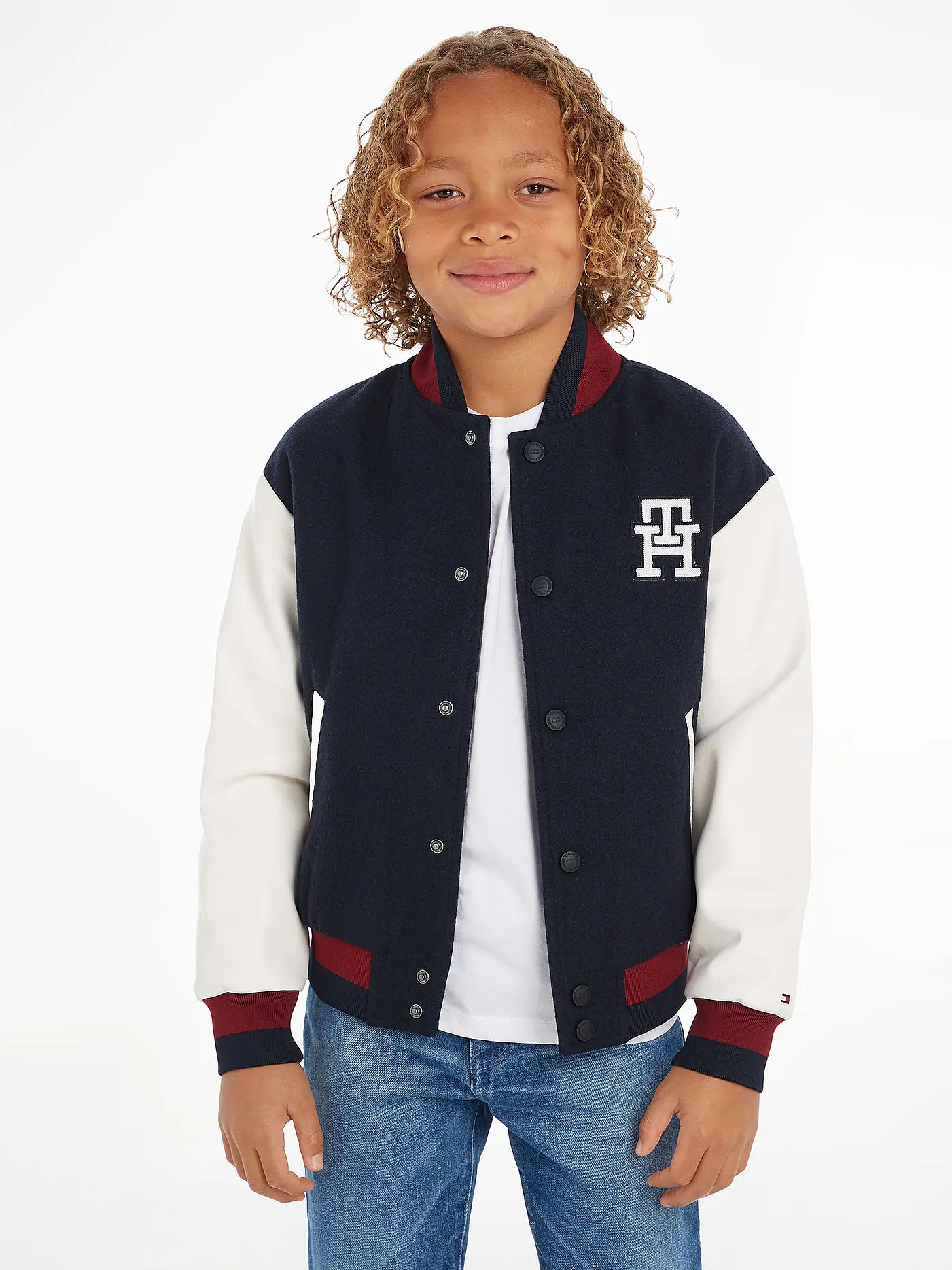 TOMMY HILFIGER | Jungen Blouson | blau
