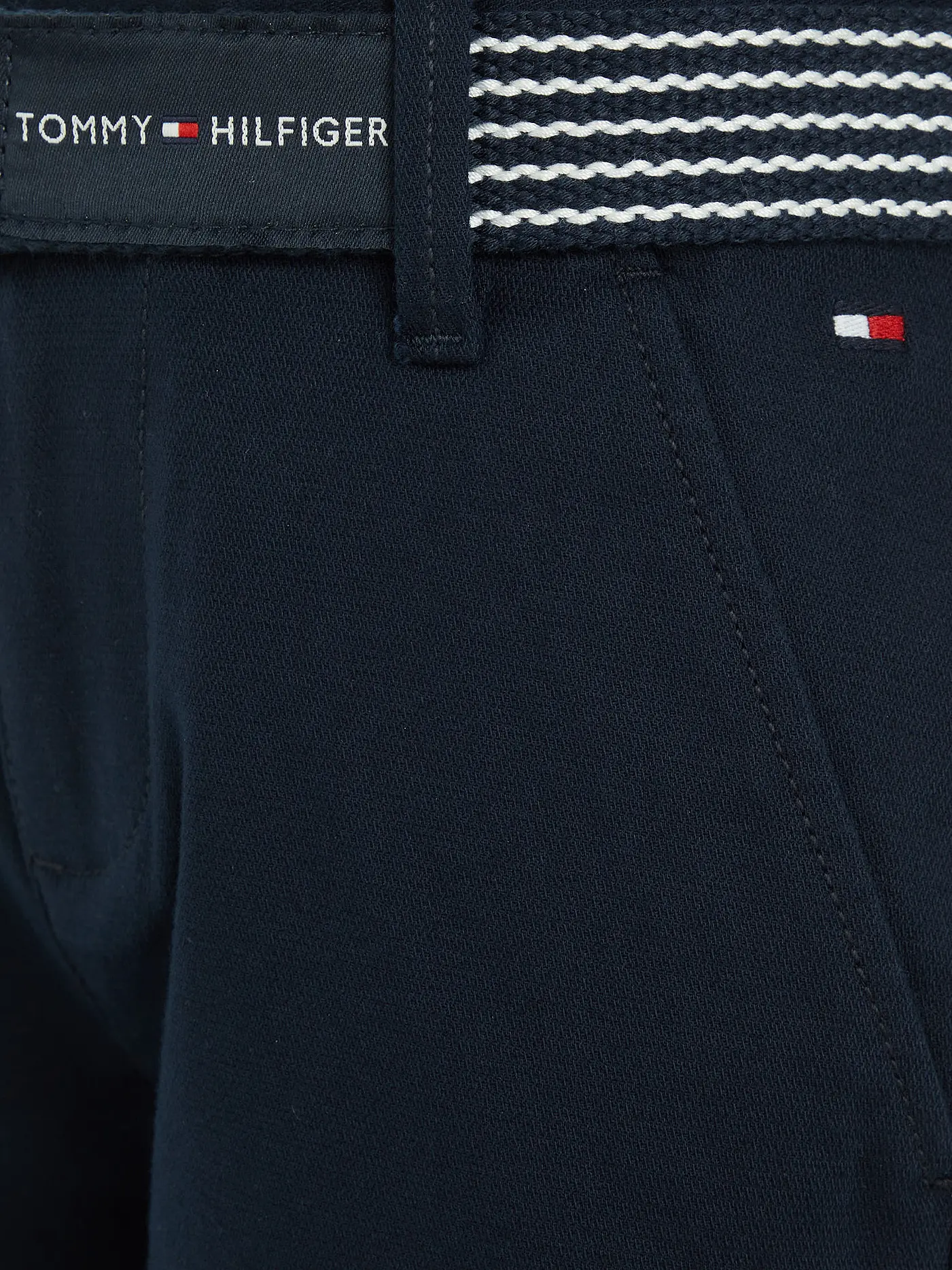 TOMMY HILFIGER | Jungen Chino Shorts ESSENTIAL | dunkelblau