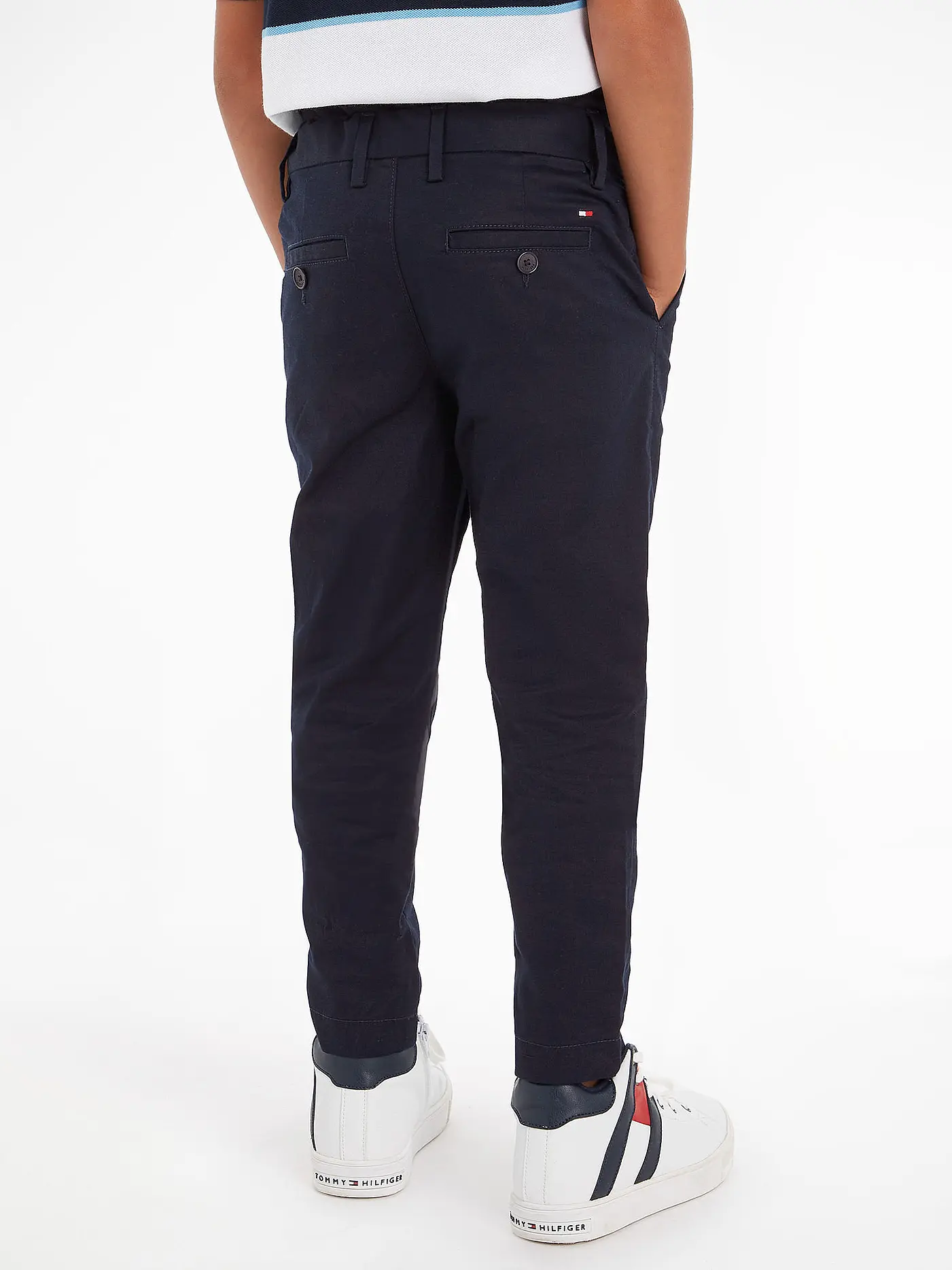 TOMMY HILFIGER | Jungen Chino | dunkelblau