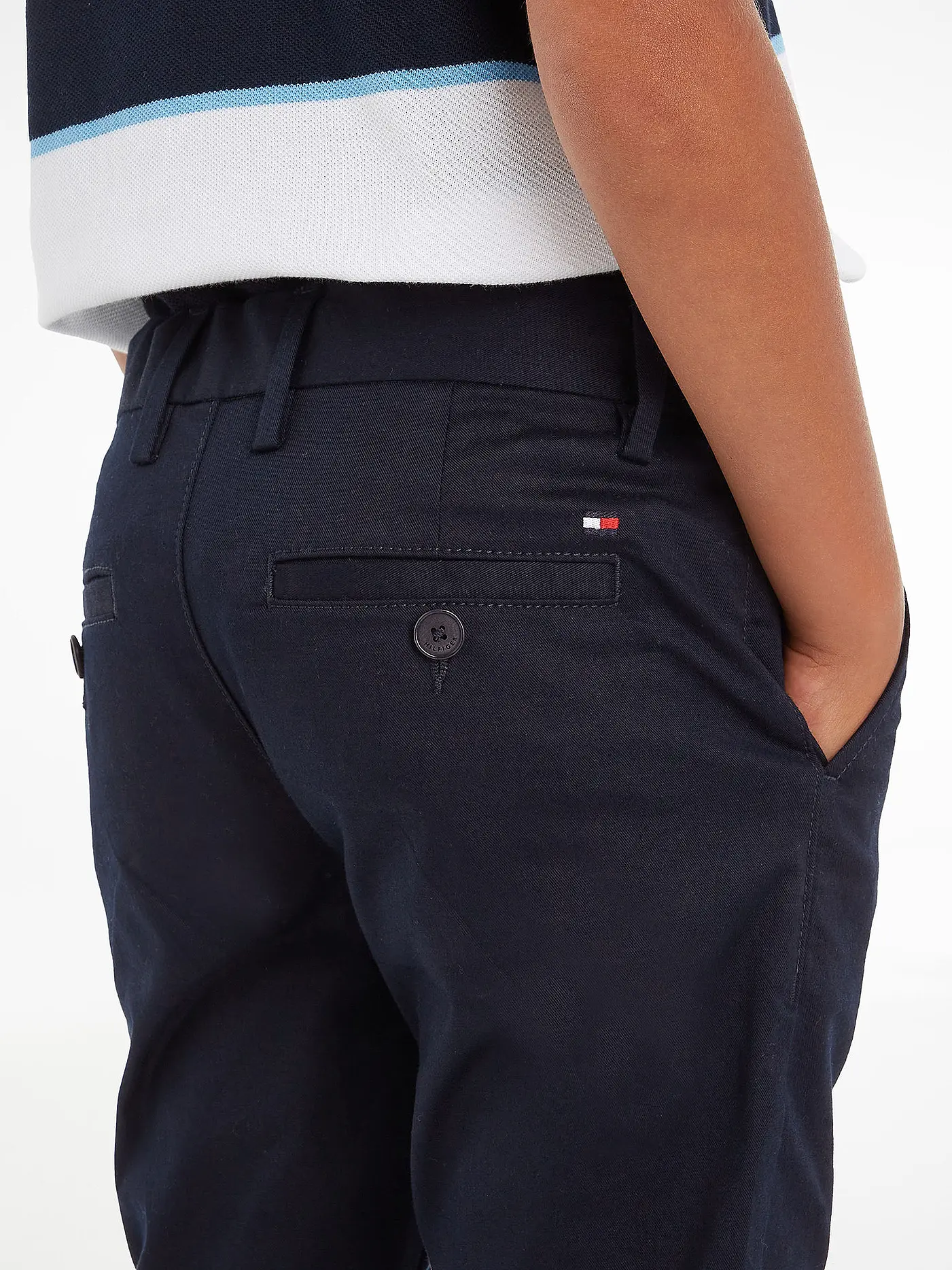 TOMMY HILFIGER | Jungen Chino | dunkelblau
