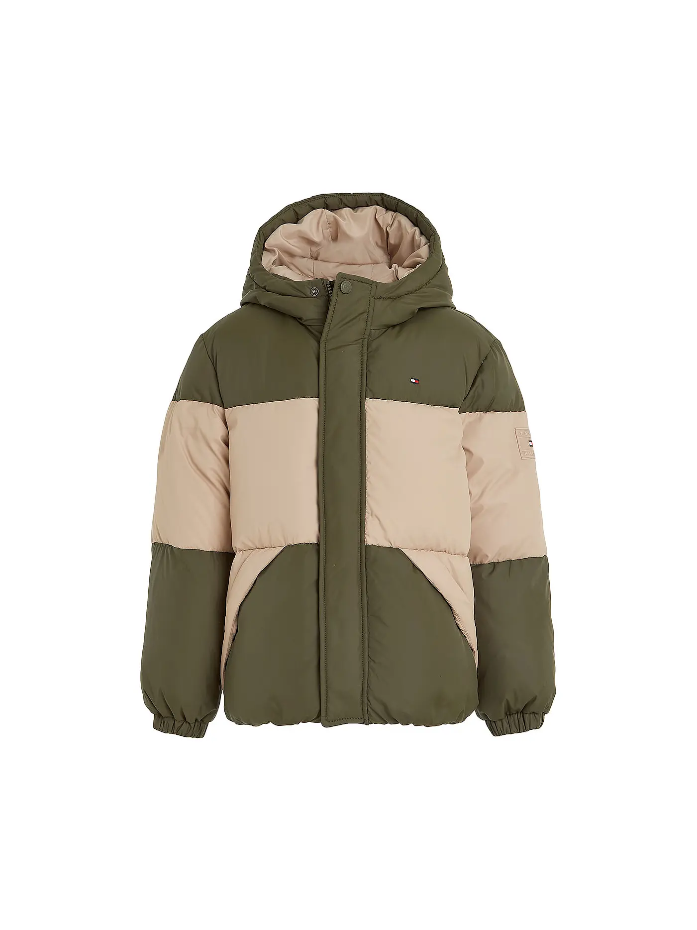 TOMMY HILFIGER | Jungen Daunenjacke | olive