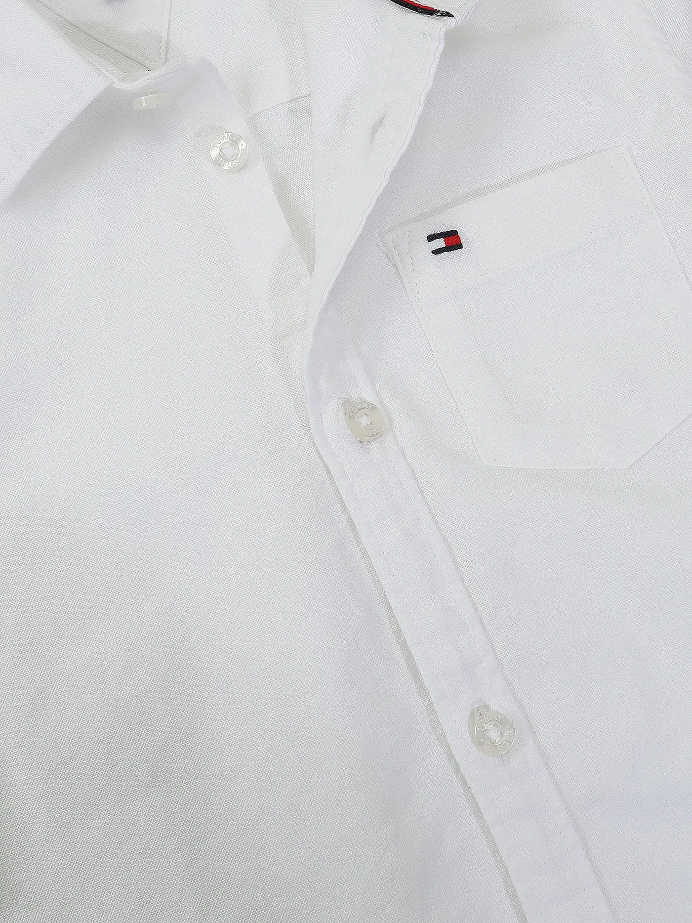 TOMMY HILFIGER | Jungen Hemd Regular Fit  | weiss