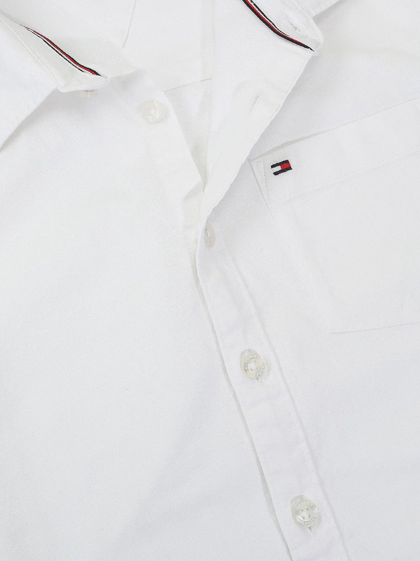 TOMMY HILFIGER | Jungen Hemd Regular Fit  | weiss