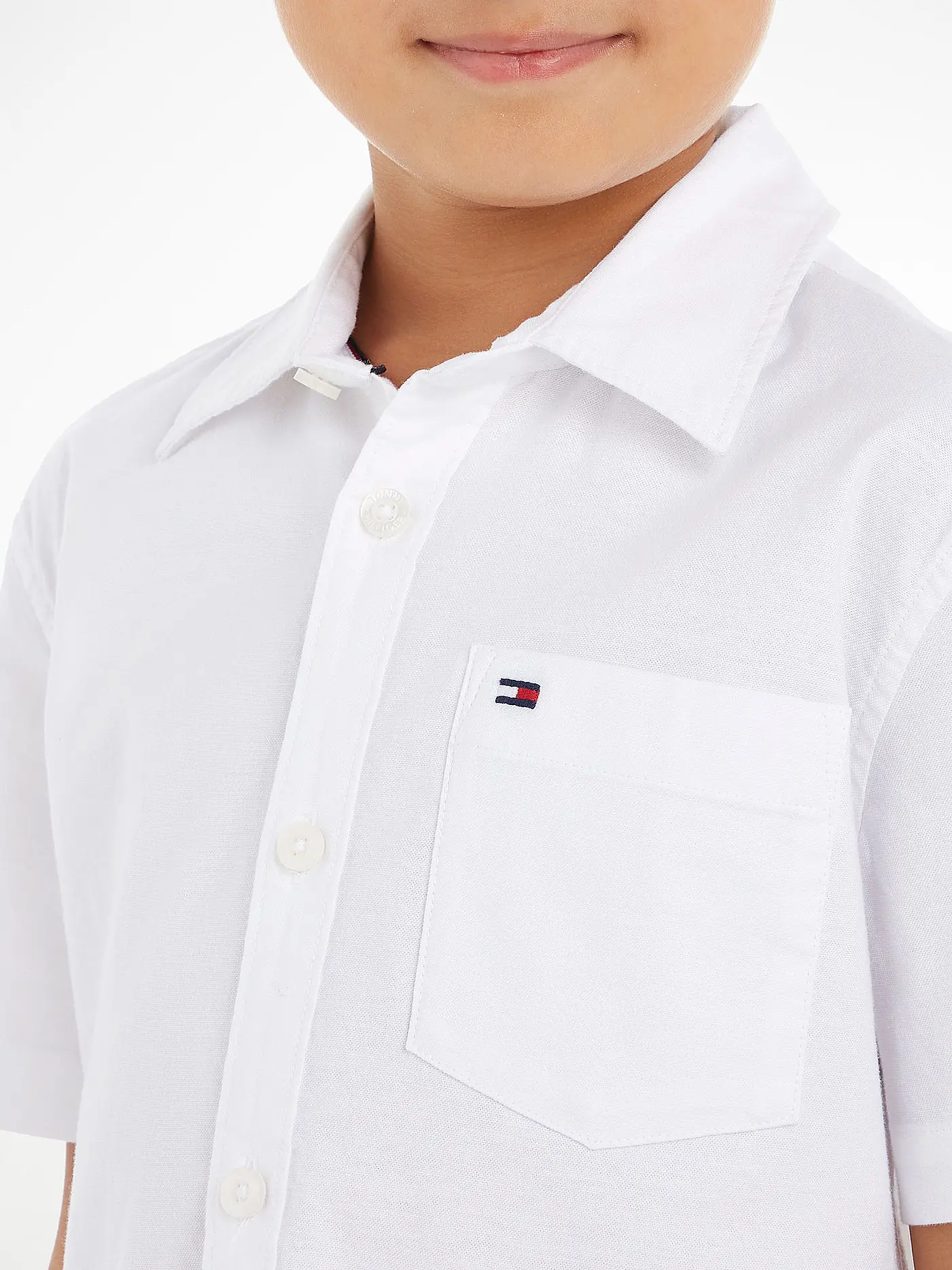 TOMMY HILFIGER | Jungen Hemd Regular Fit  | weiss