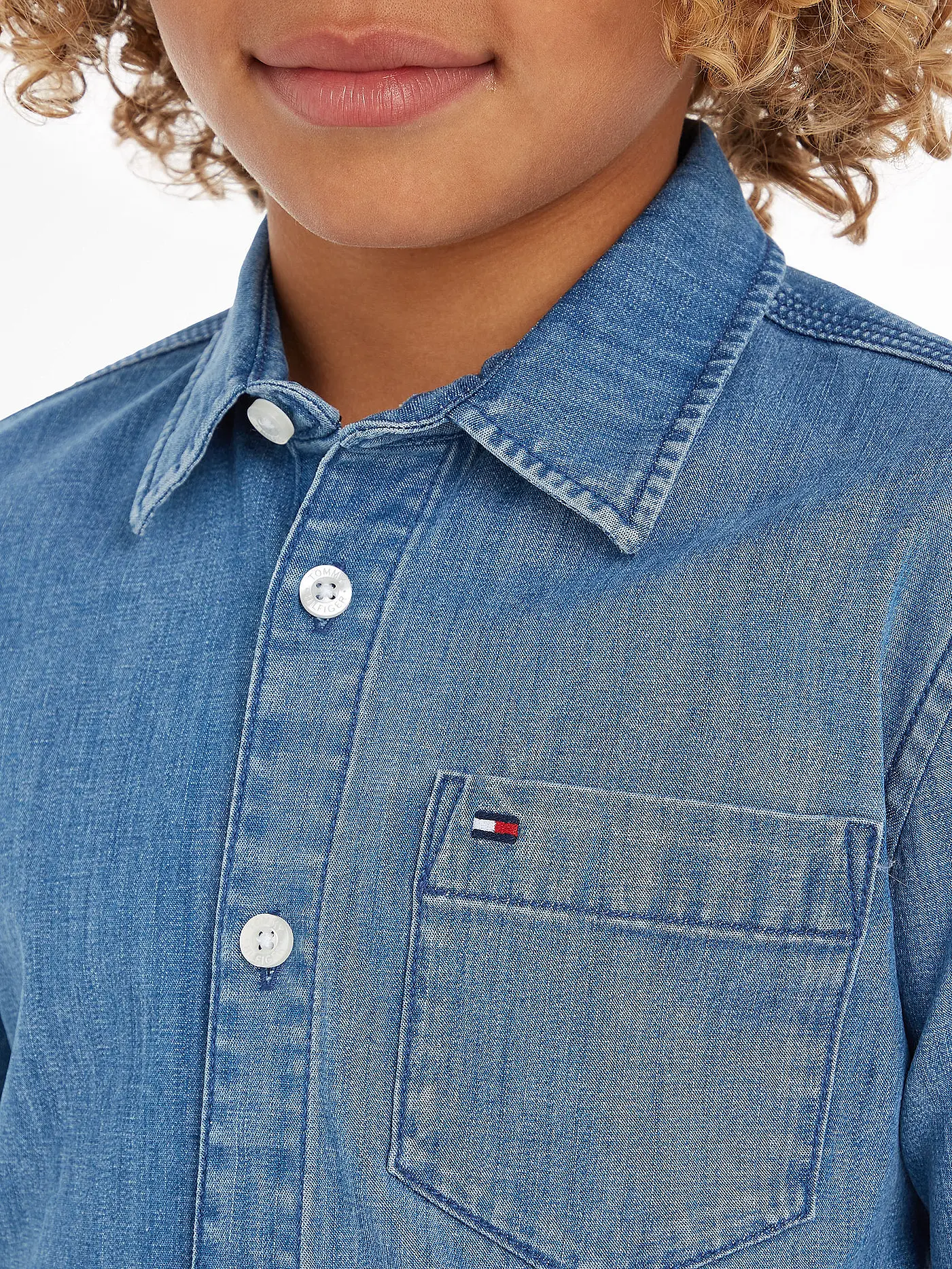 TOMMY HILFIGER | Jungen Hemd | blau